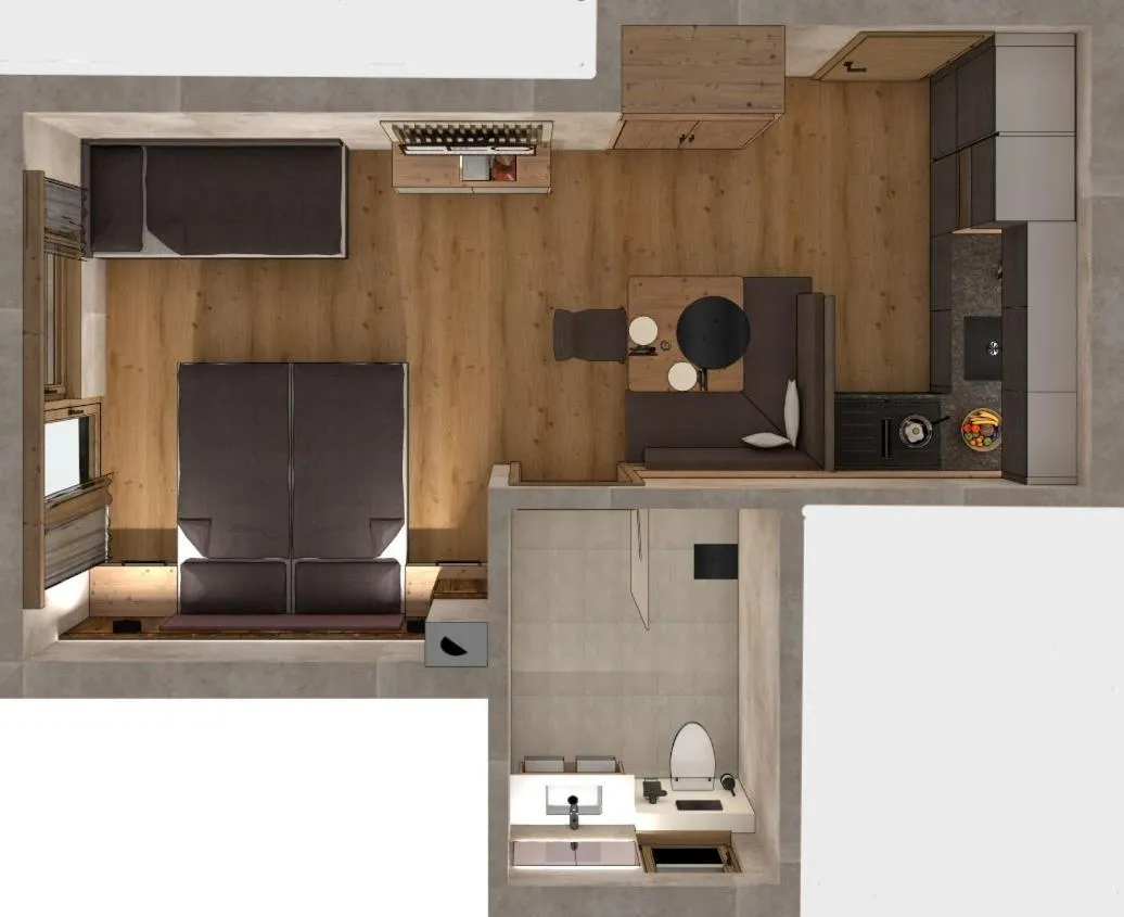 Photo of the whole room in Montana Apartments