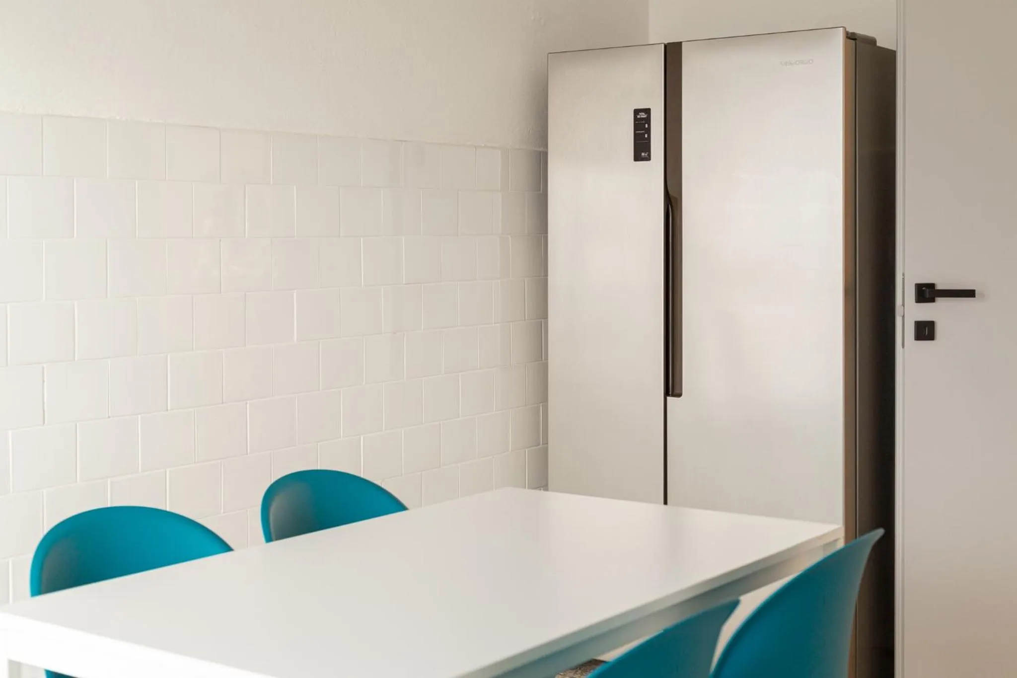 Dining area in Spacebility Airport - self check-in