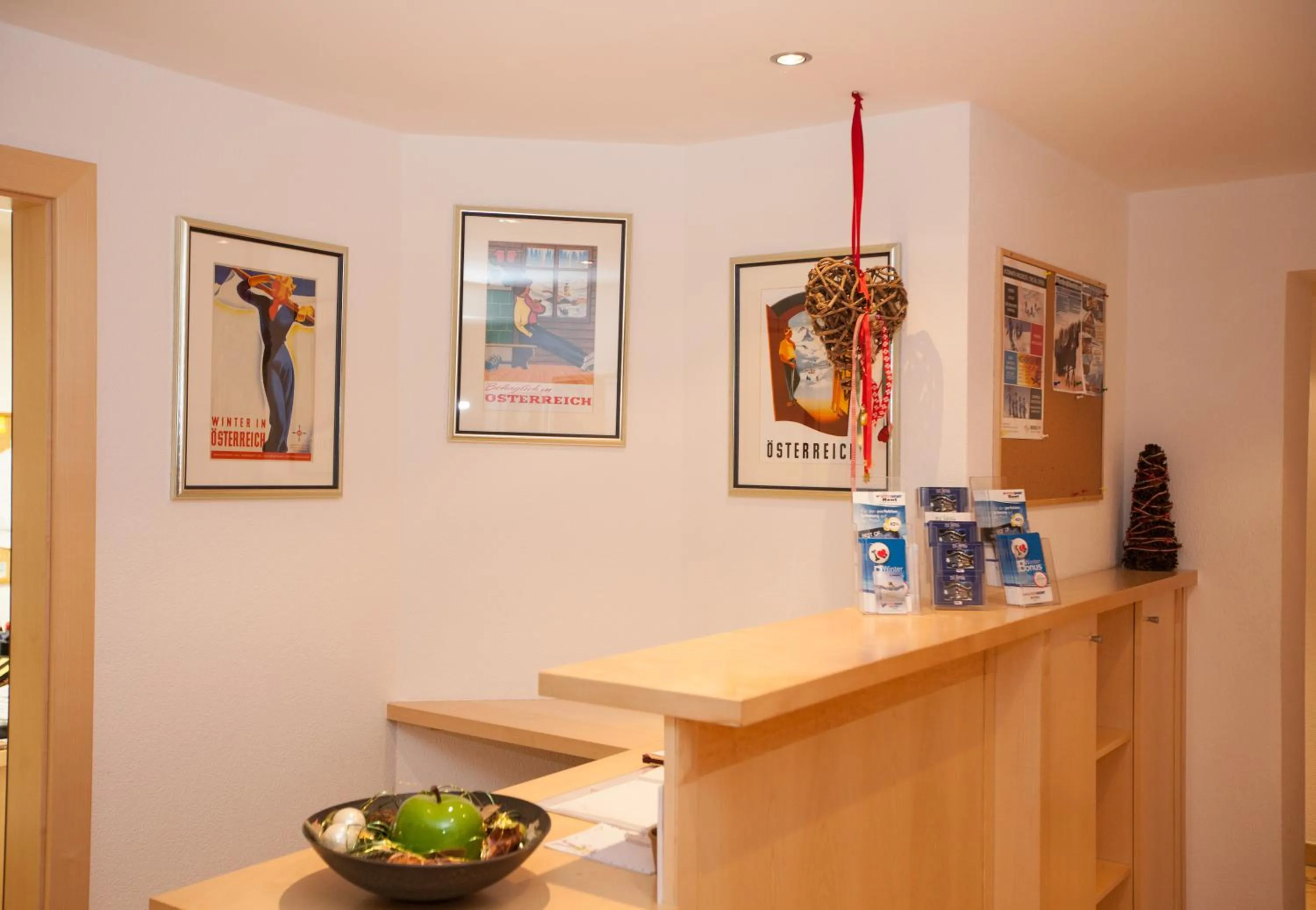 Lobby or reception in Piz Arina