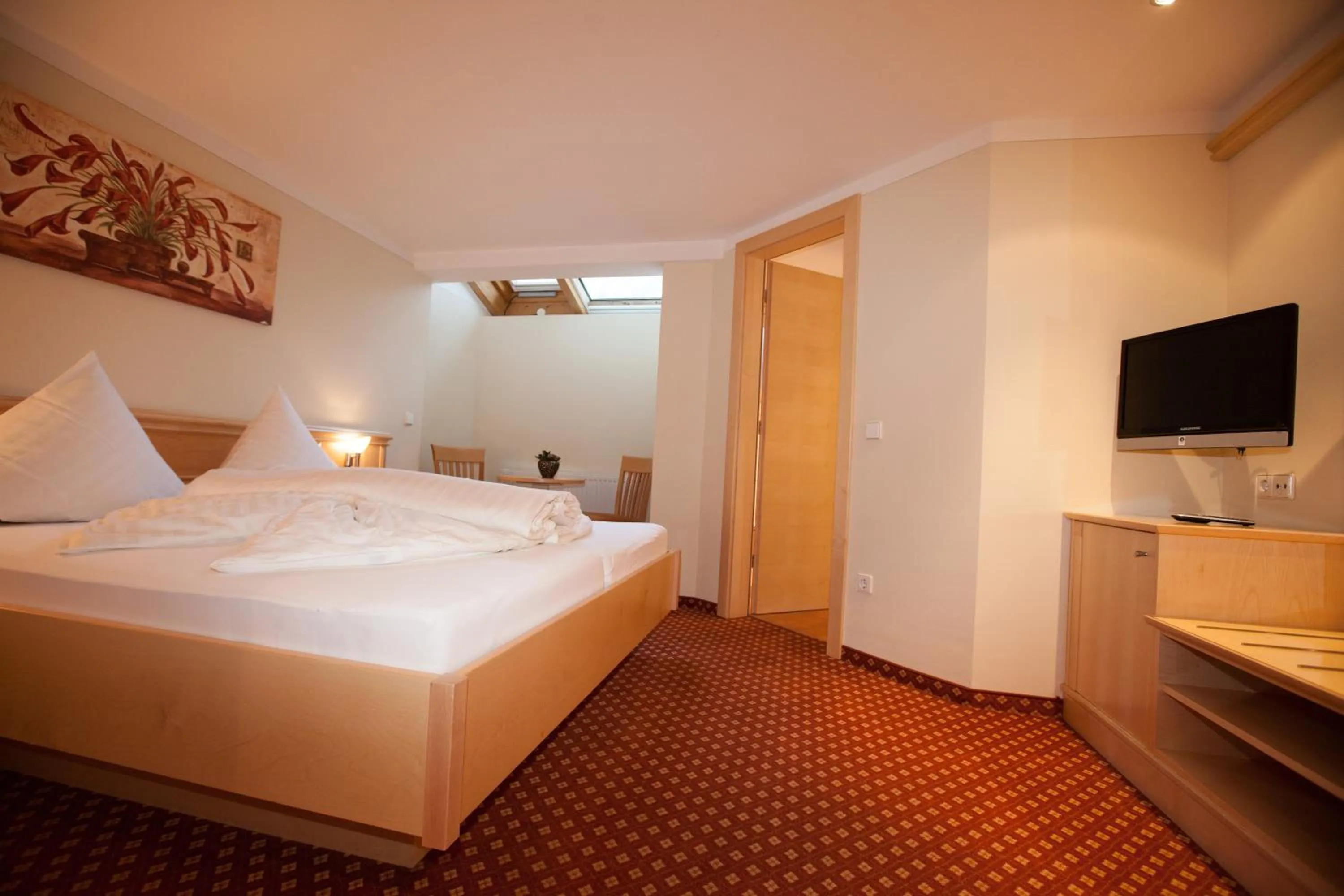 View (from property/room), Bed in Piz Arina