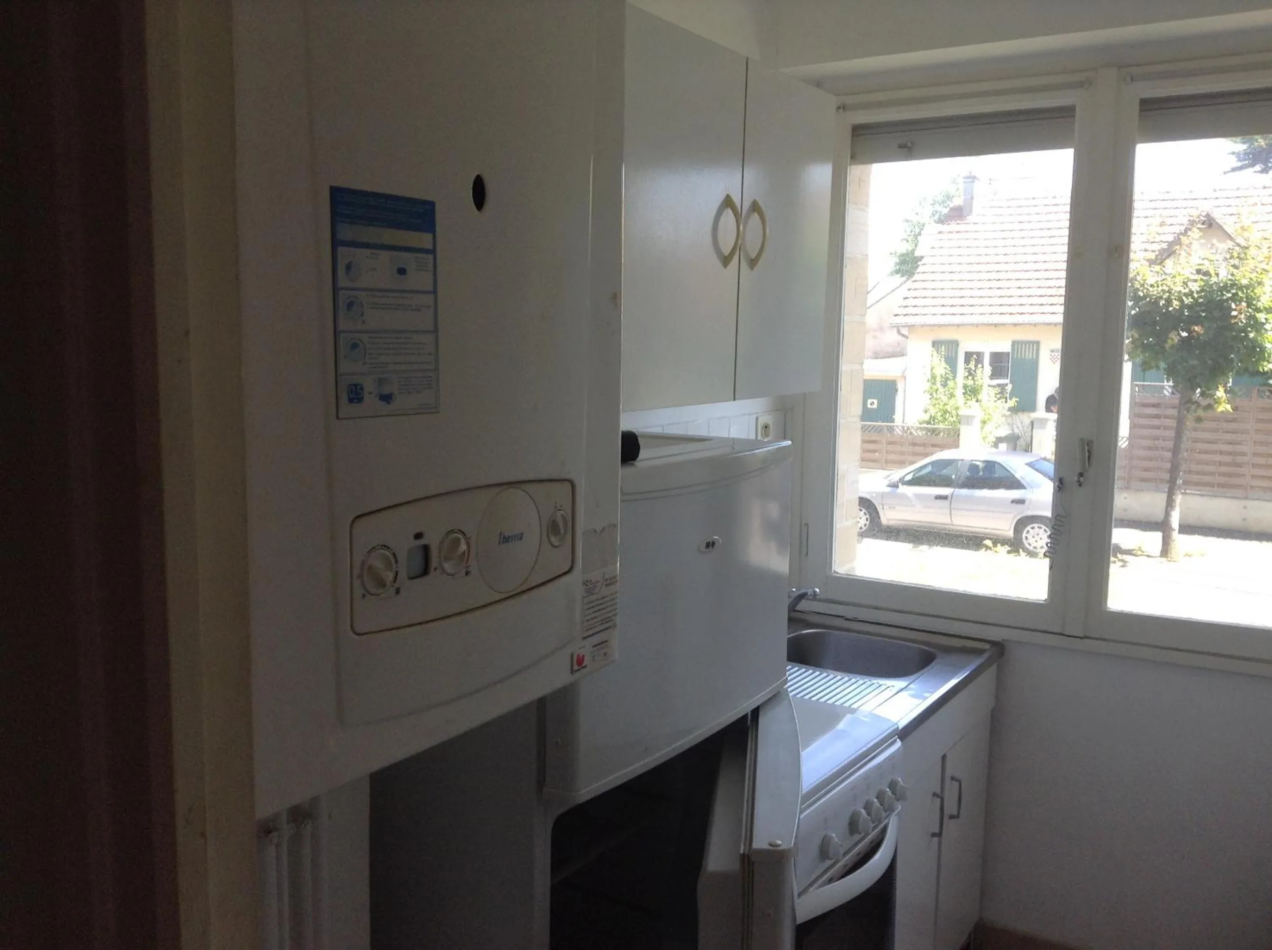 Kitchen or kitchenette in Residence les Goelands