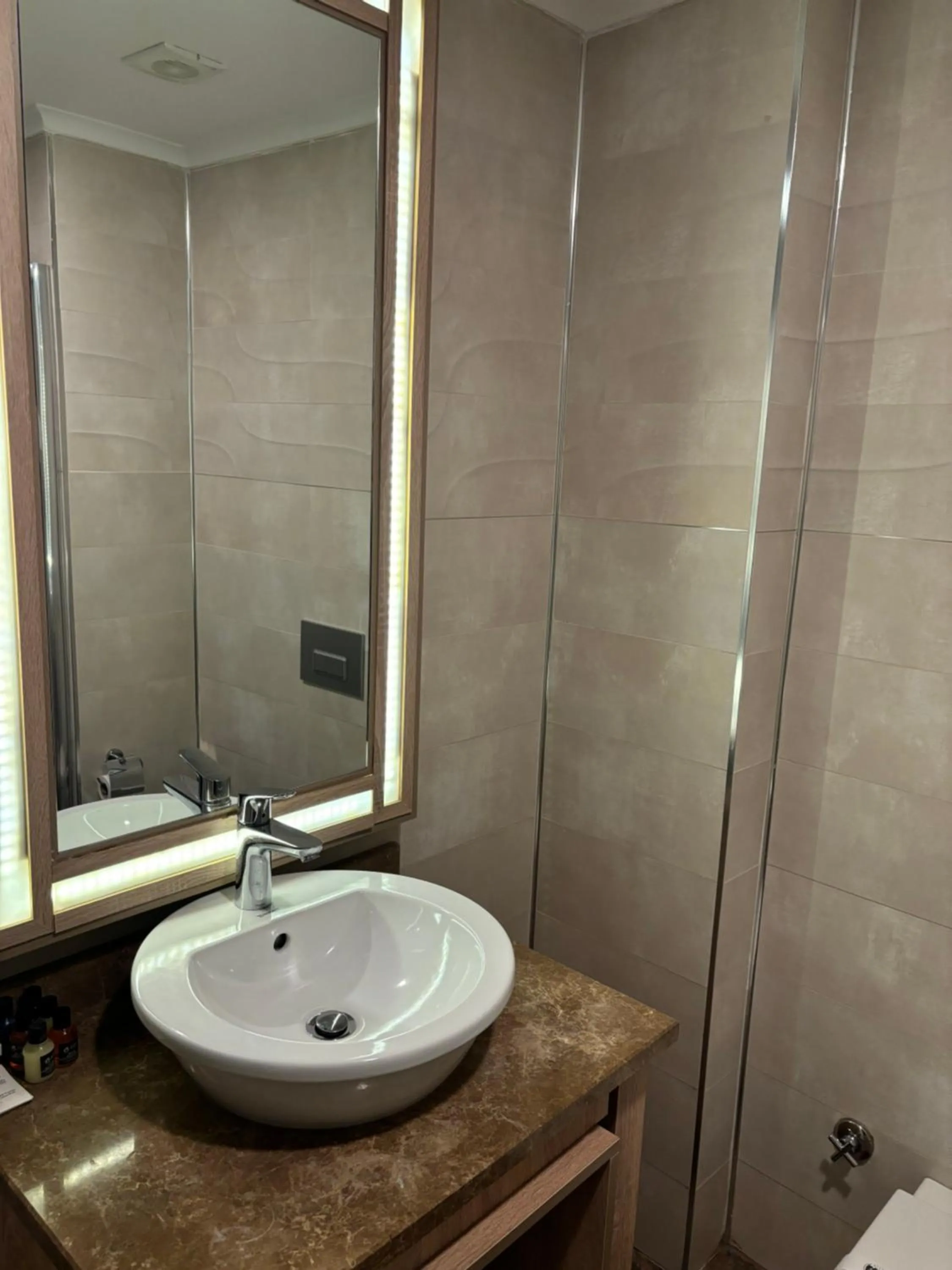 Shower in Aldino Residence