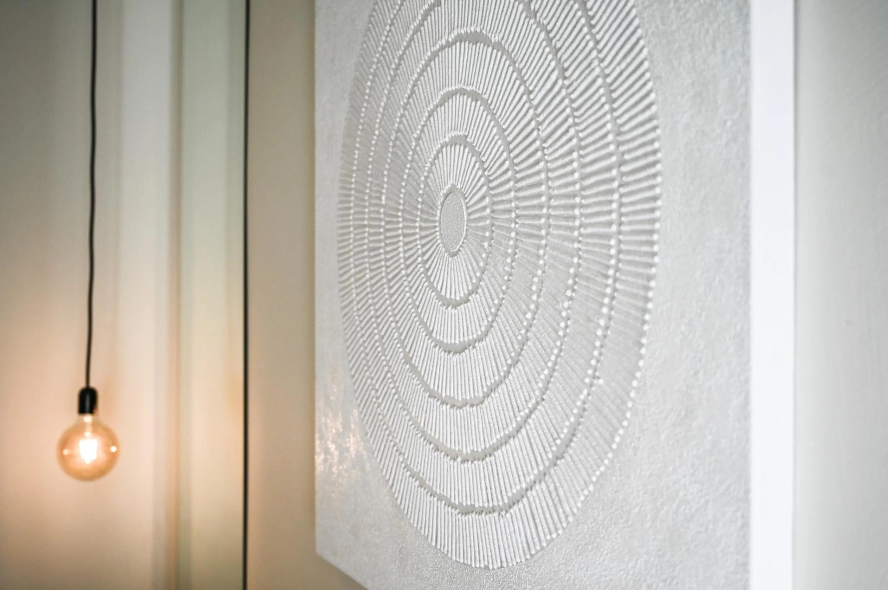 Decorative detail in 42 Zanardelli B&B