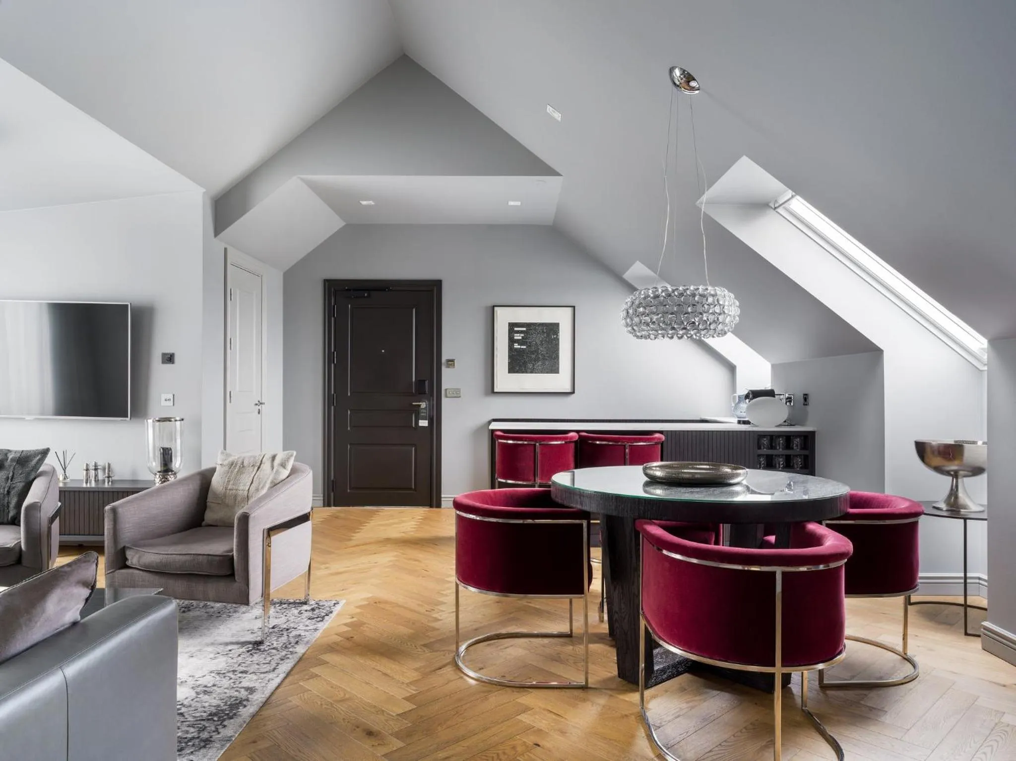 Living room in Sand Hotel by Keahotels