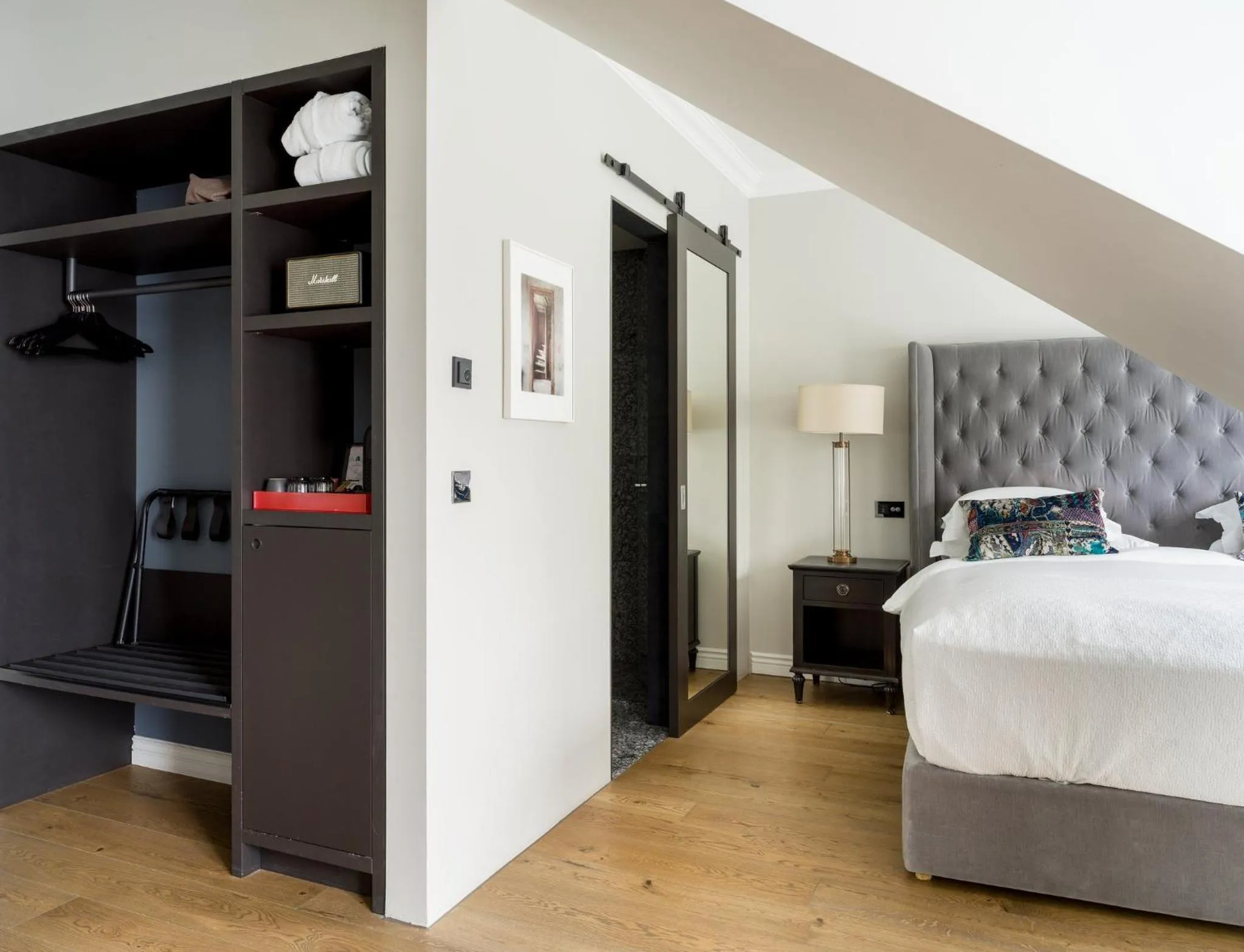 Bedroom, Bed in Sand Hotel by Keahotels