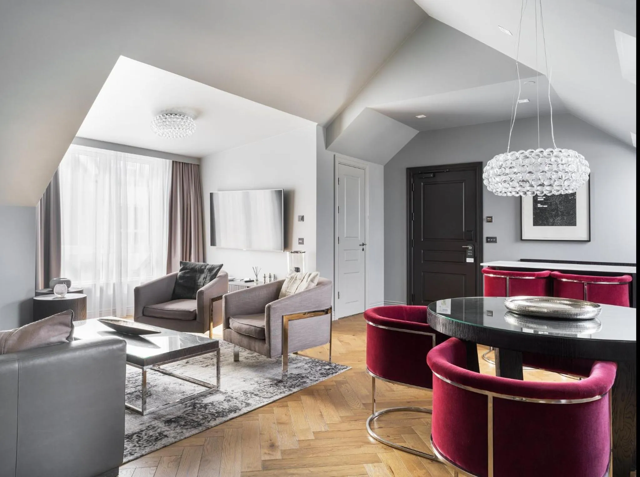 Dining area in Sand Hotel by Keahotels