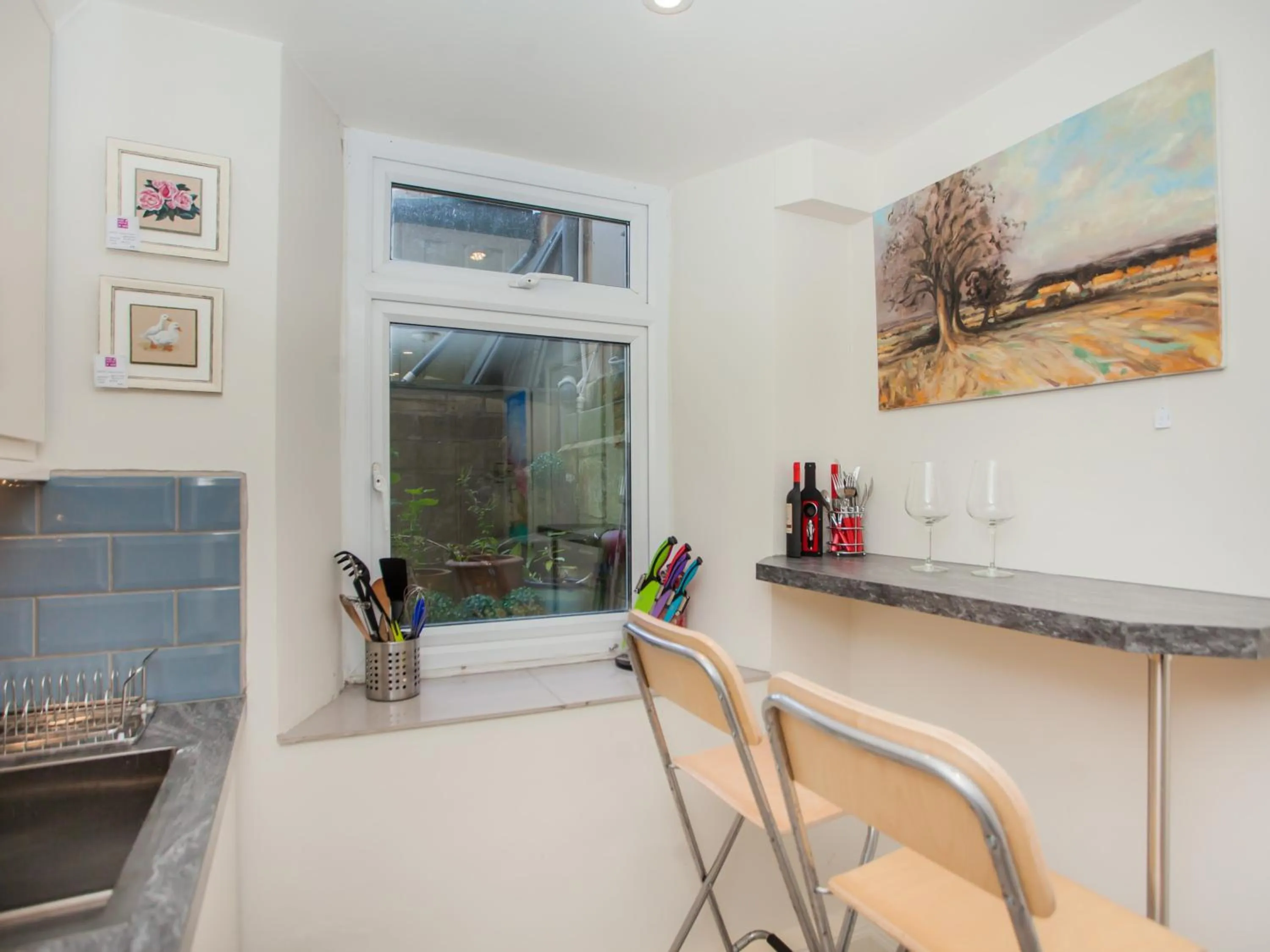 Bedroom in The Art Studio