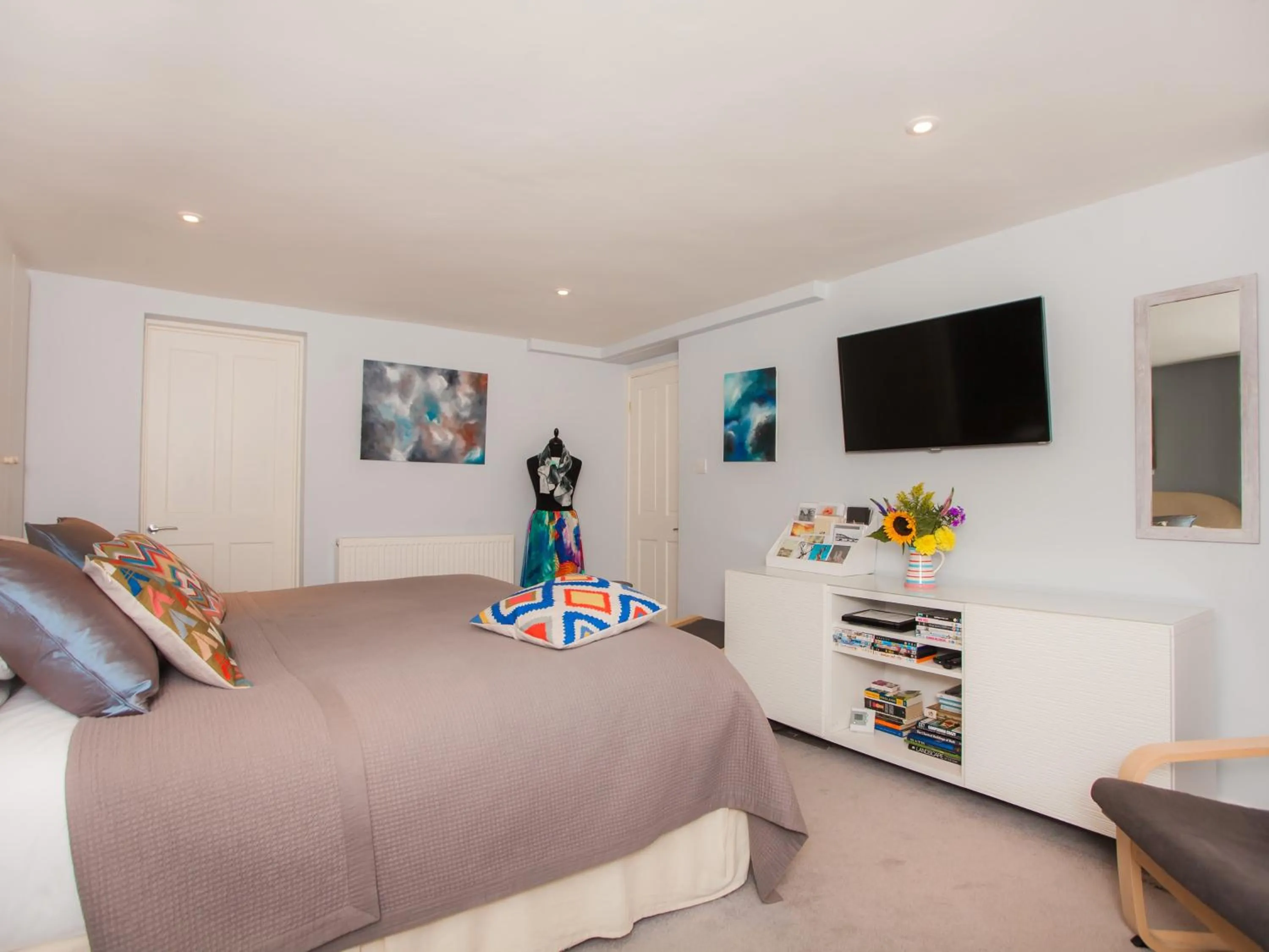 Bedroom, Bed in The Art Studio