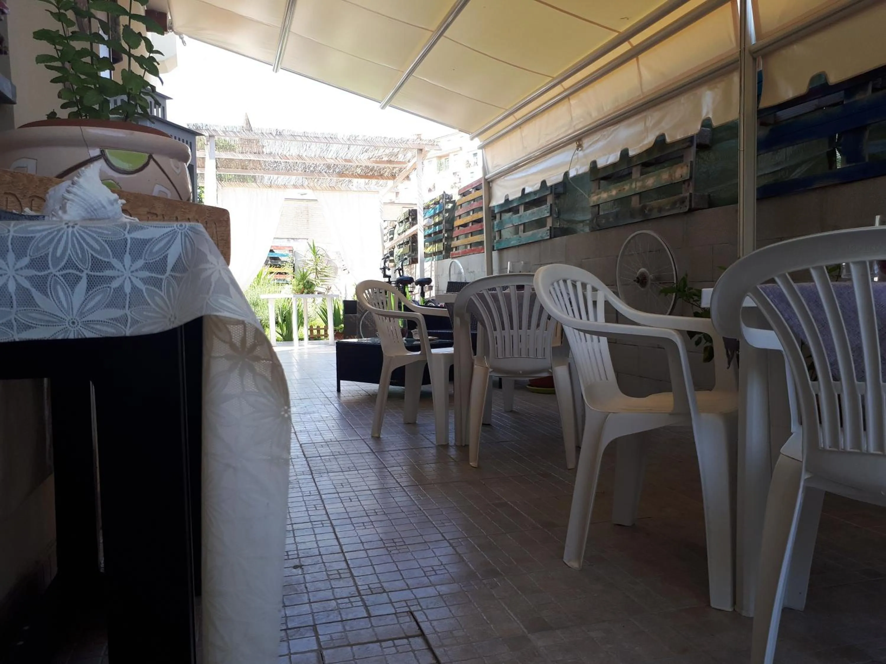 Garden in B & B Eliana