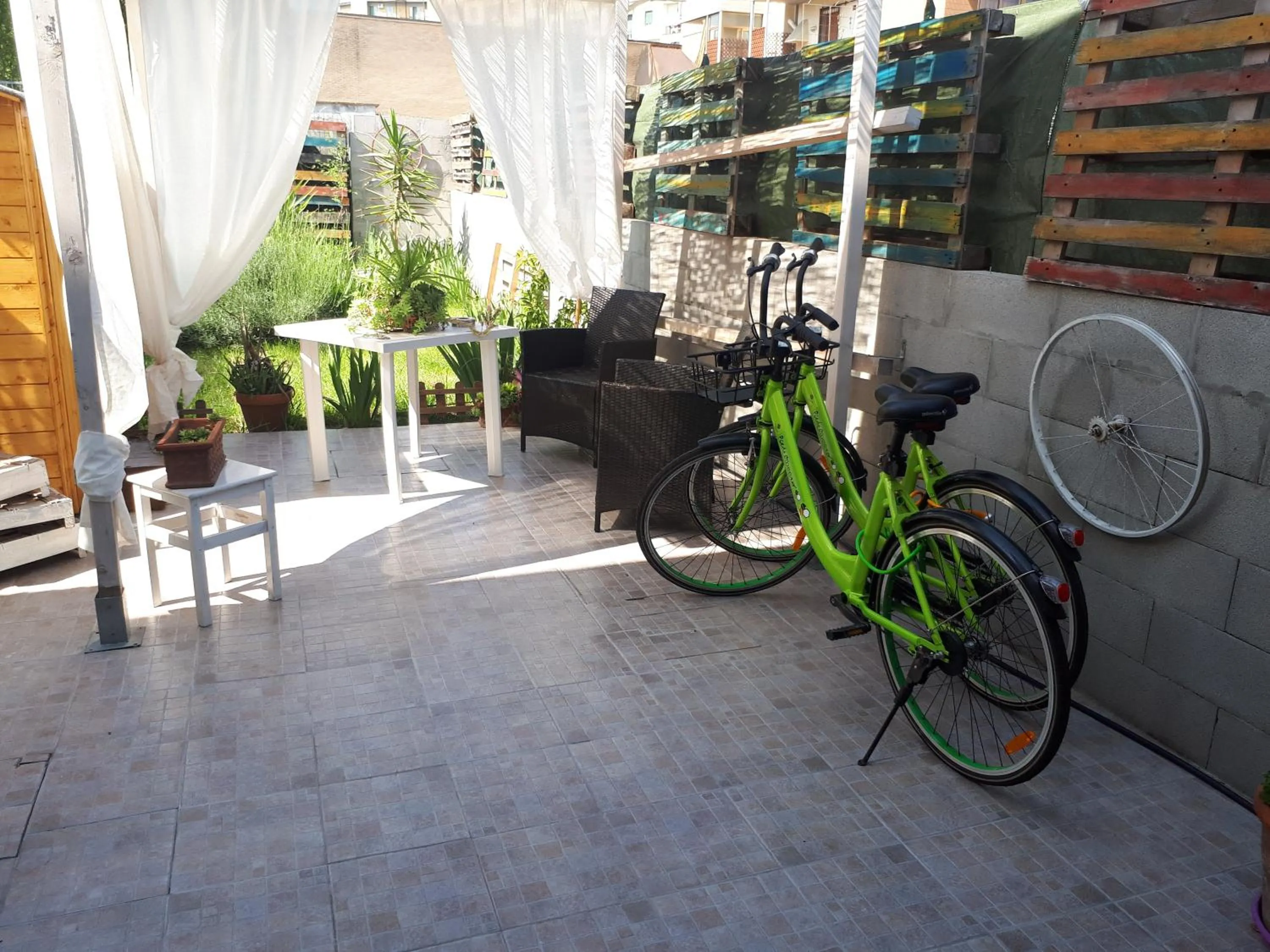 Garden in B & B Eliana