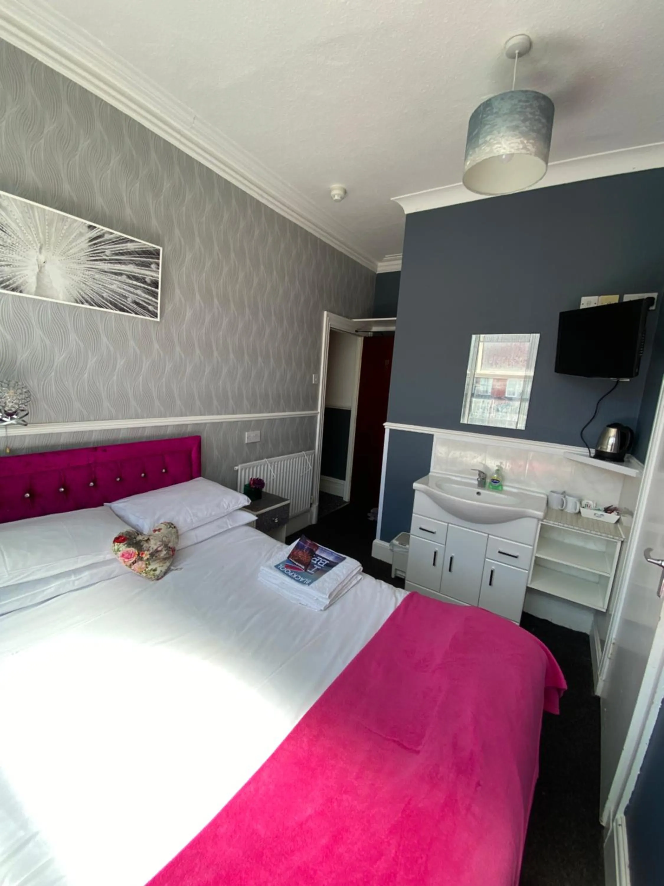 Bed in Mayfair Hotel