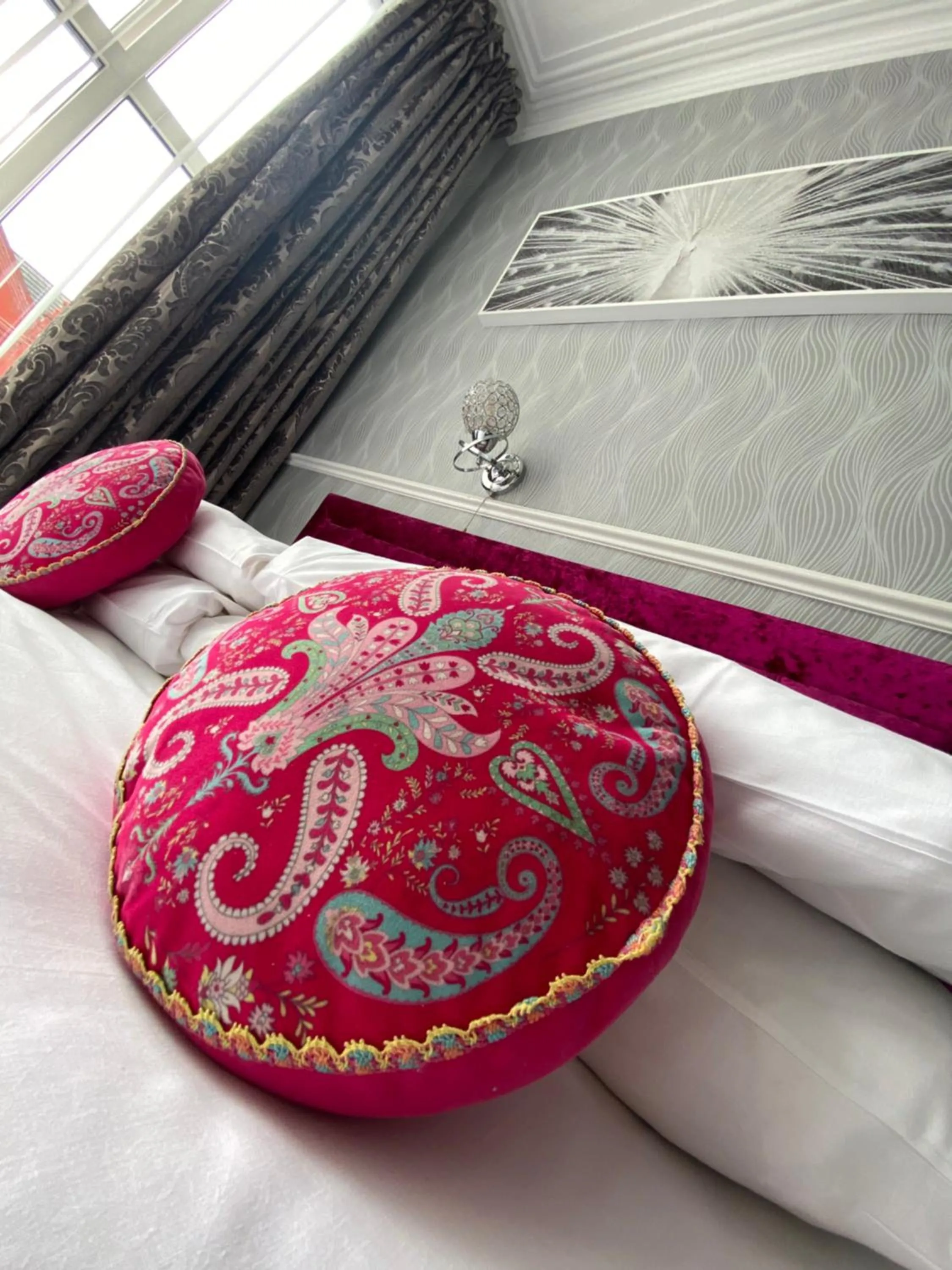 Bed in Mayfair Hotel