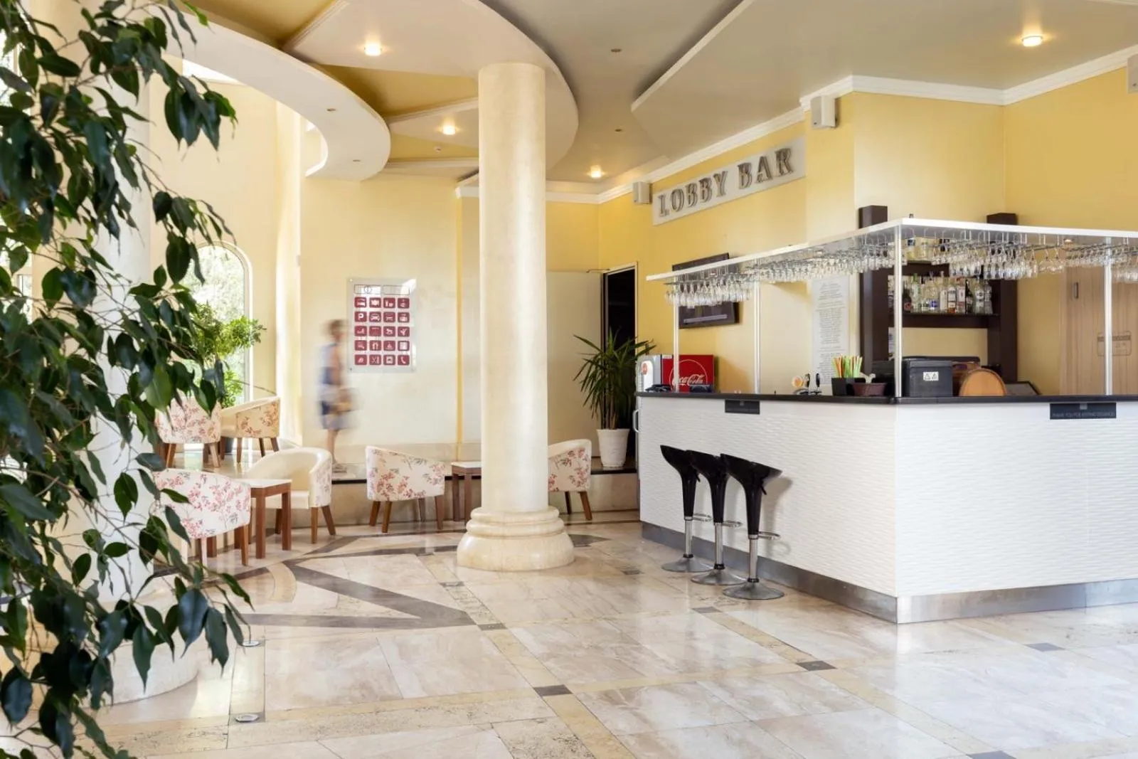 Lobby or reception in Rome Palace Deluxe - All Inclusive Premium