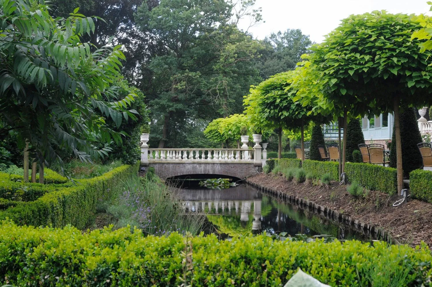 Garden in Kasteel Wurfeld