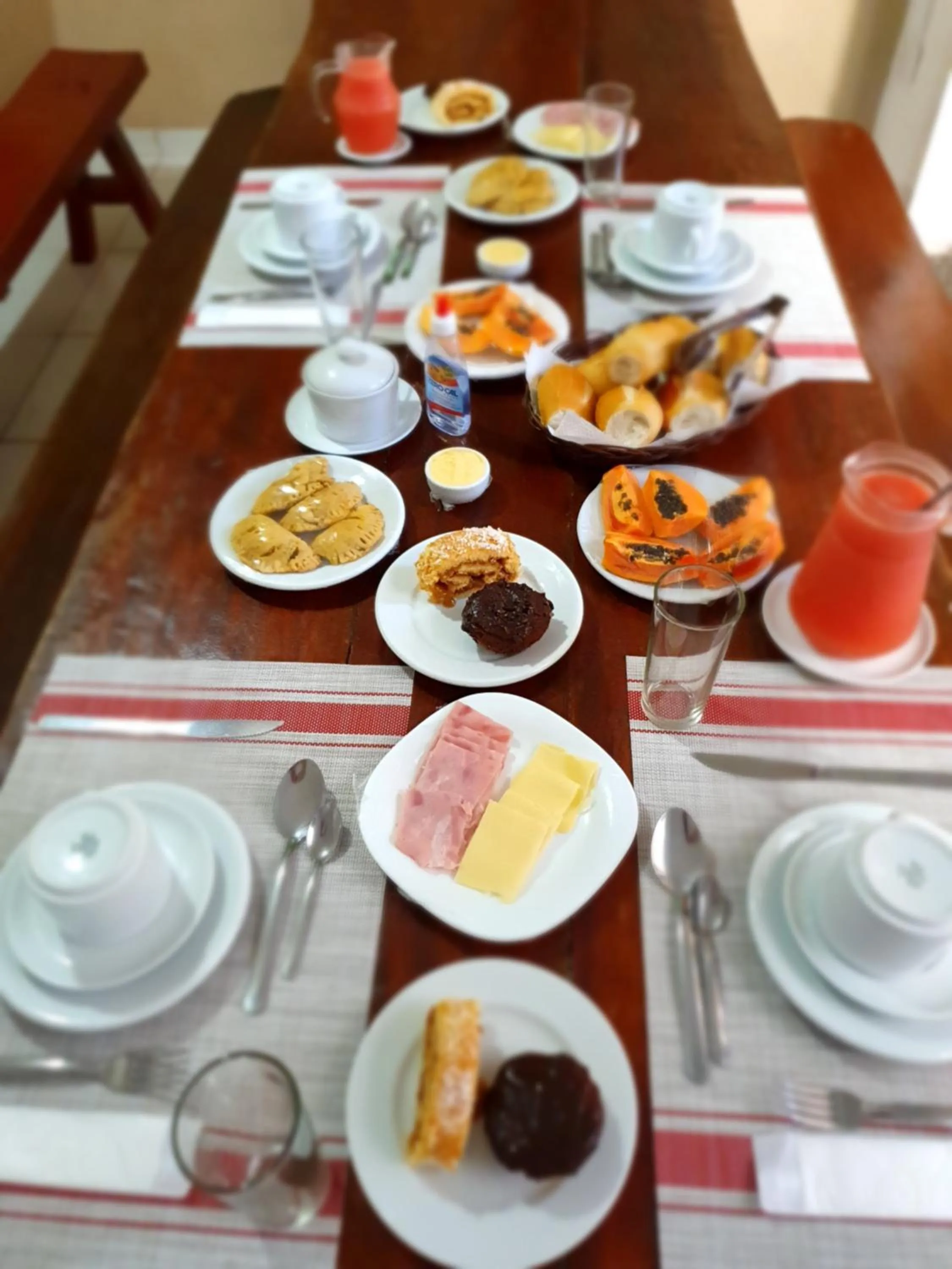 Breakfast in Pousada Pimenta Nativa