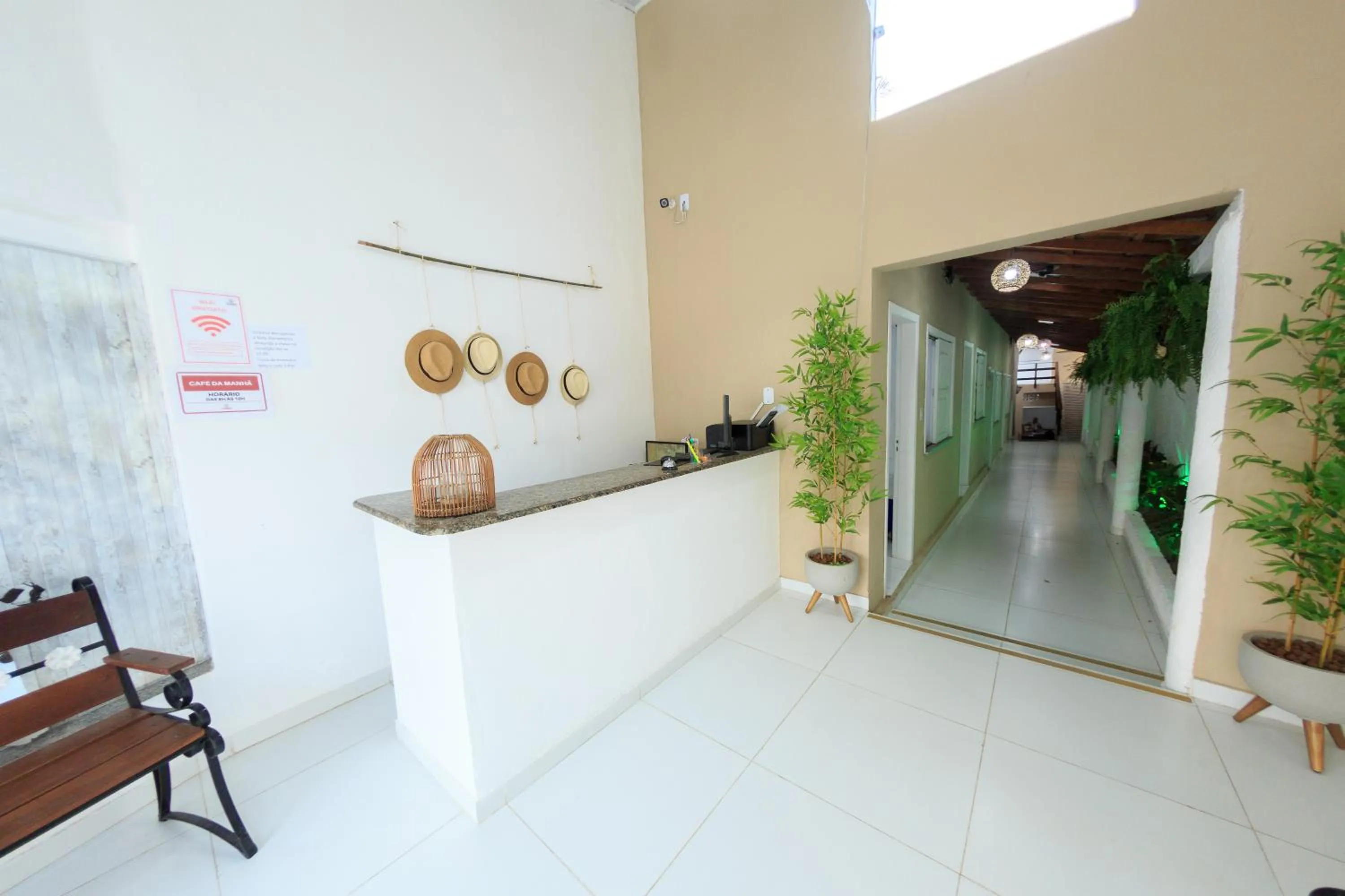 Lobby or reception in Pousada Pimenta Nativa