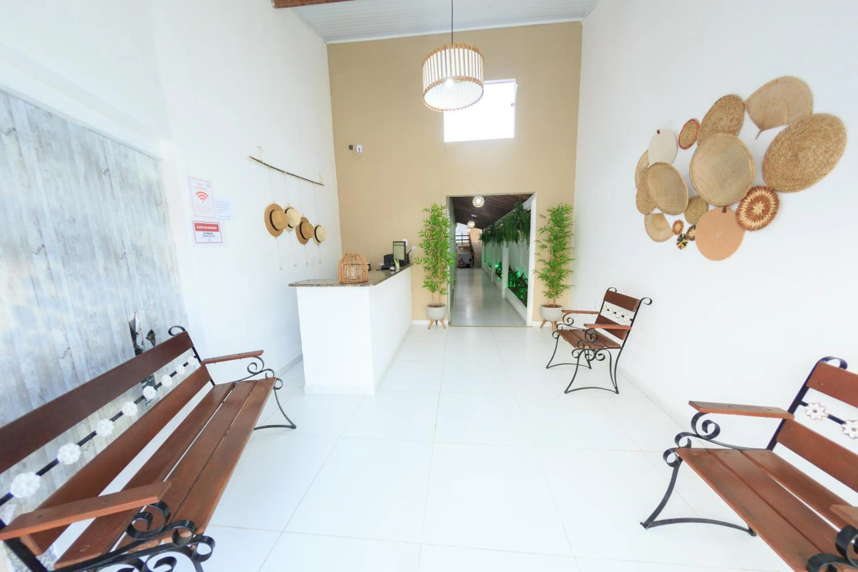 Lobby or reception in Pousada Pimenta Nativa