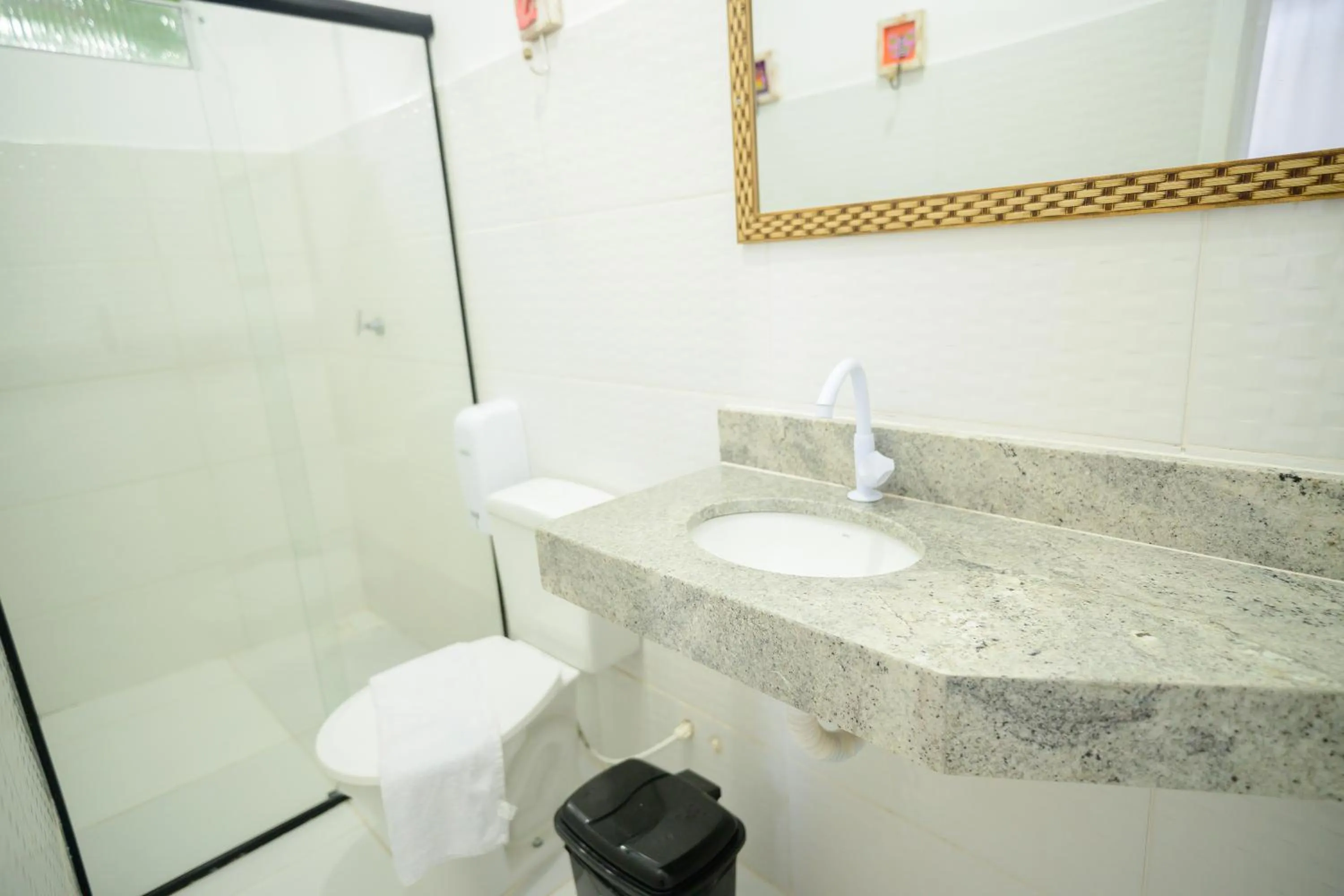 Shower in Pousada Pimenta Nativa