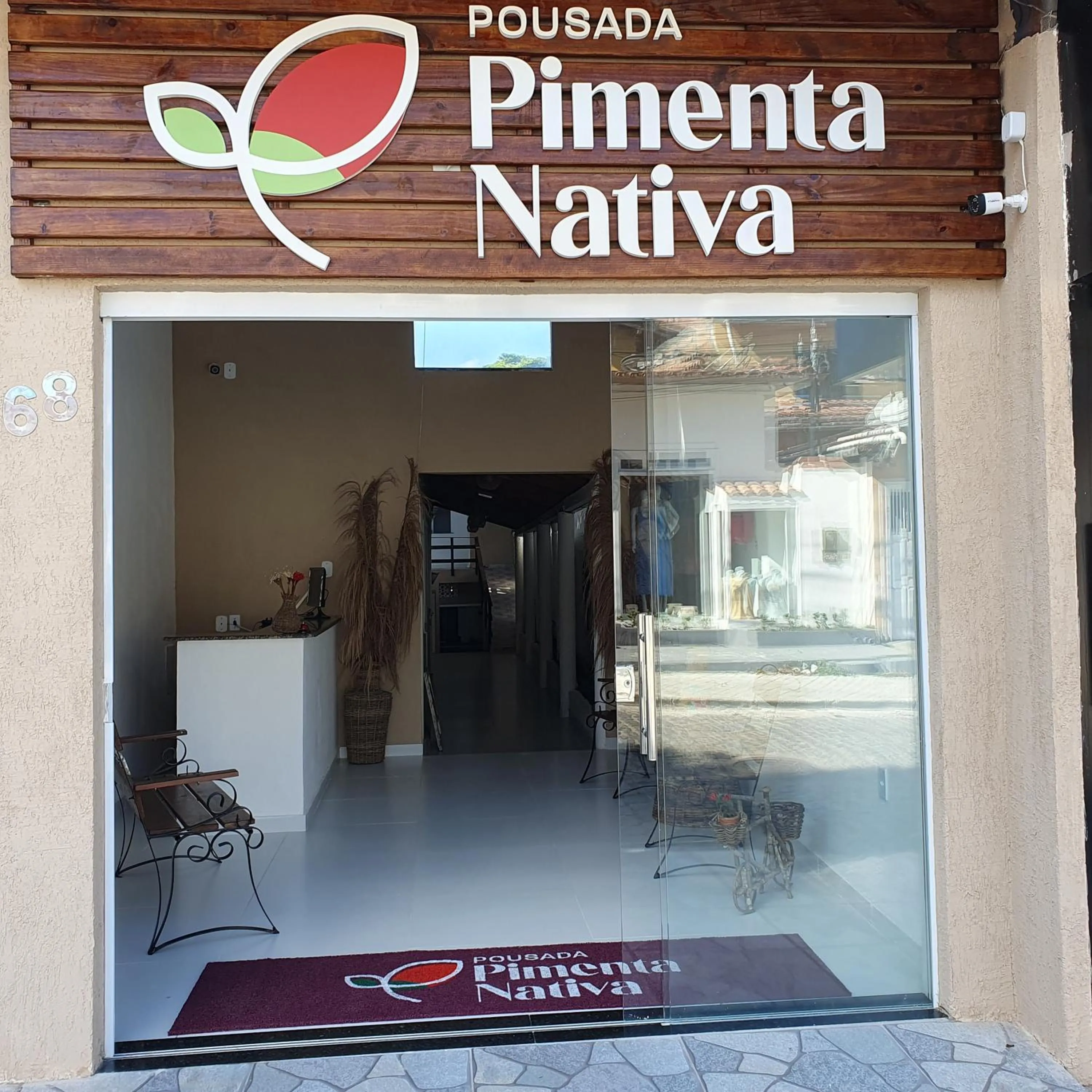 Facade/entrance in Pousada Pimenta Nativa