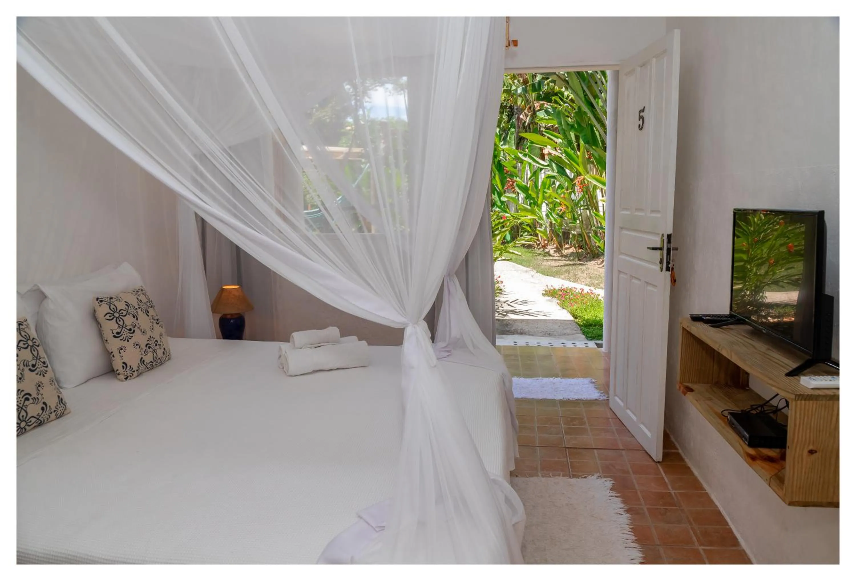 Photo of the whole room, Bed in Pousada Mar Azul