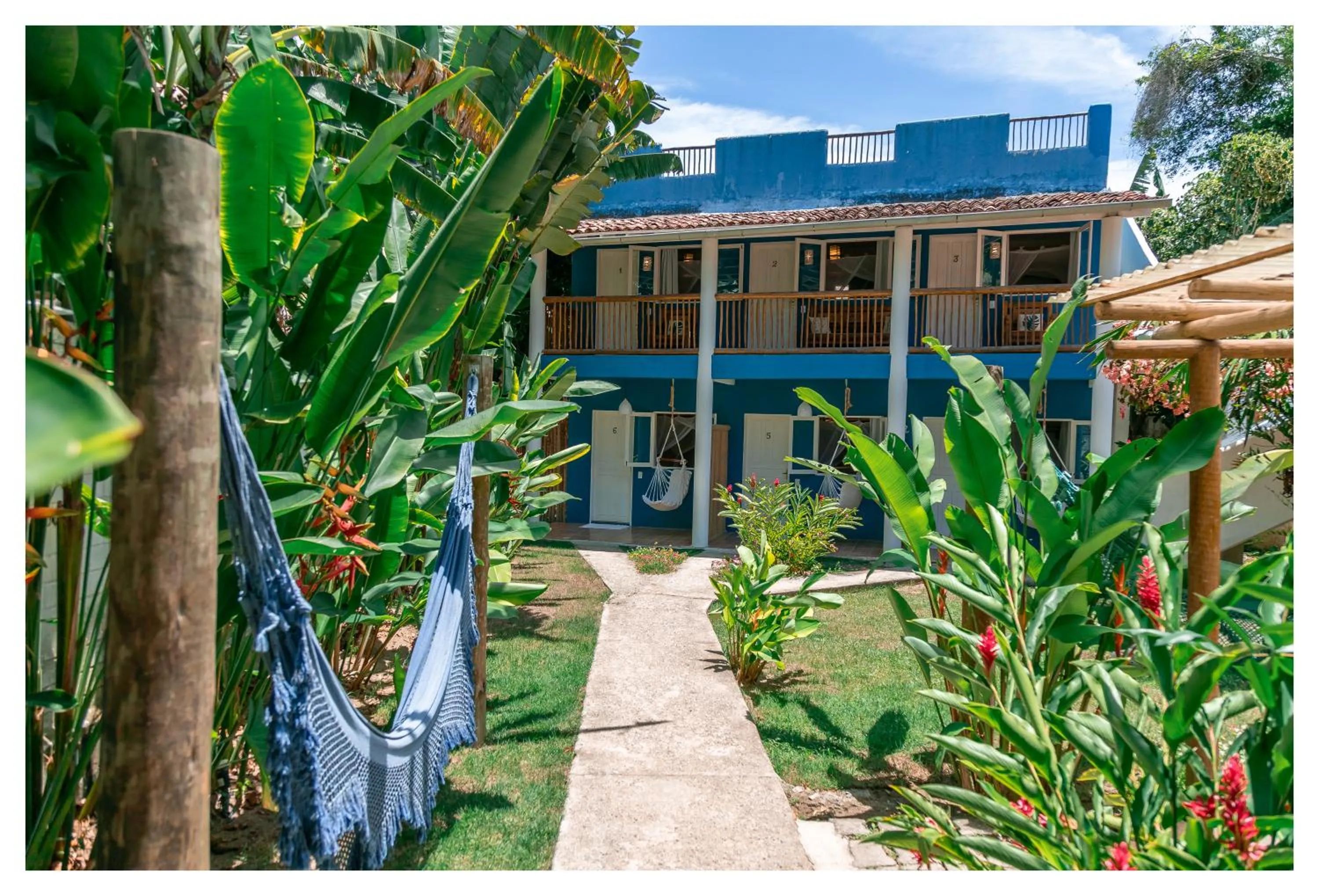 Property building in Pousada Mar Azul