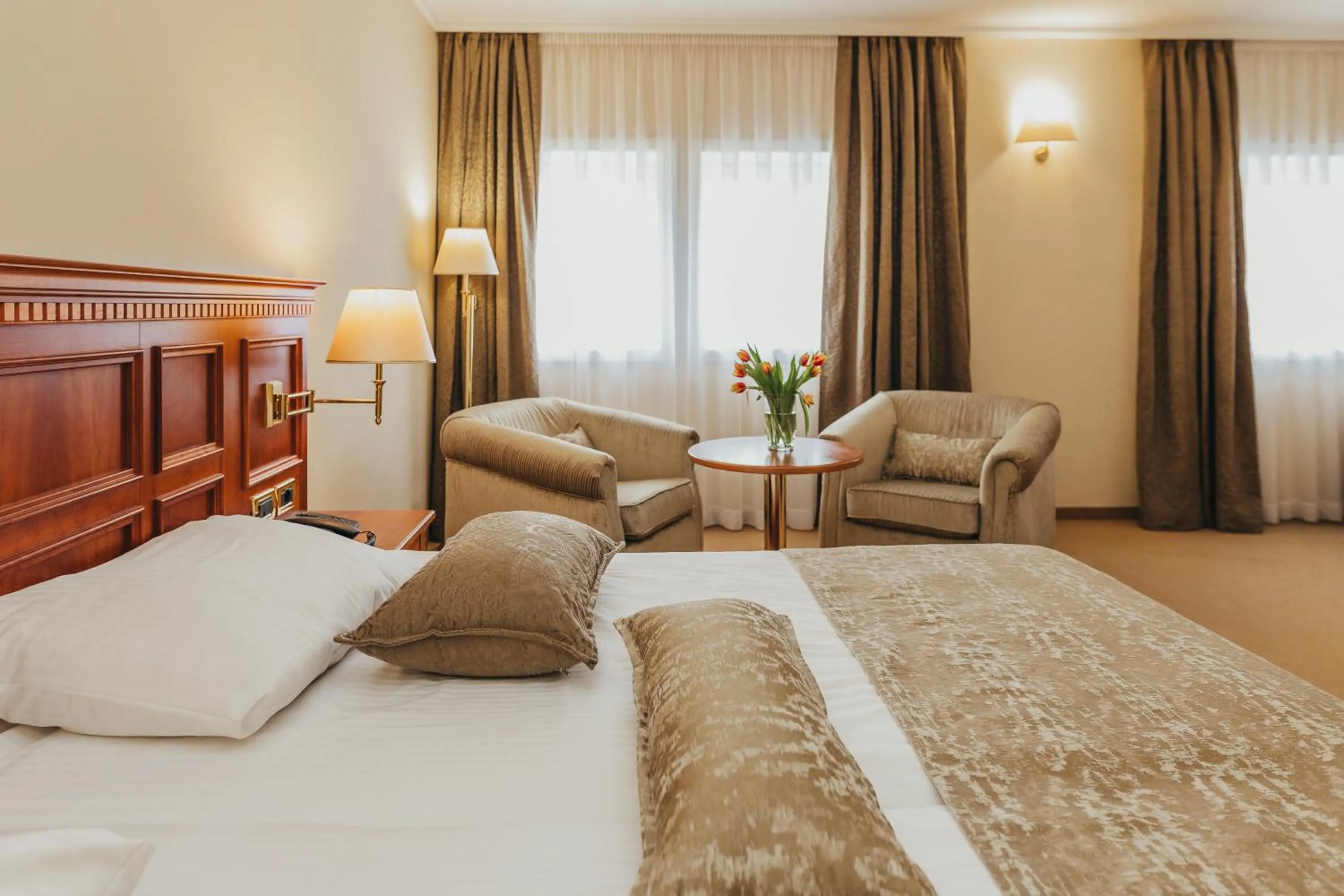 Seating area, Bed in Boutique Hotel Korana Srakovcic