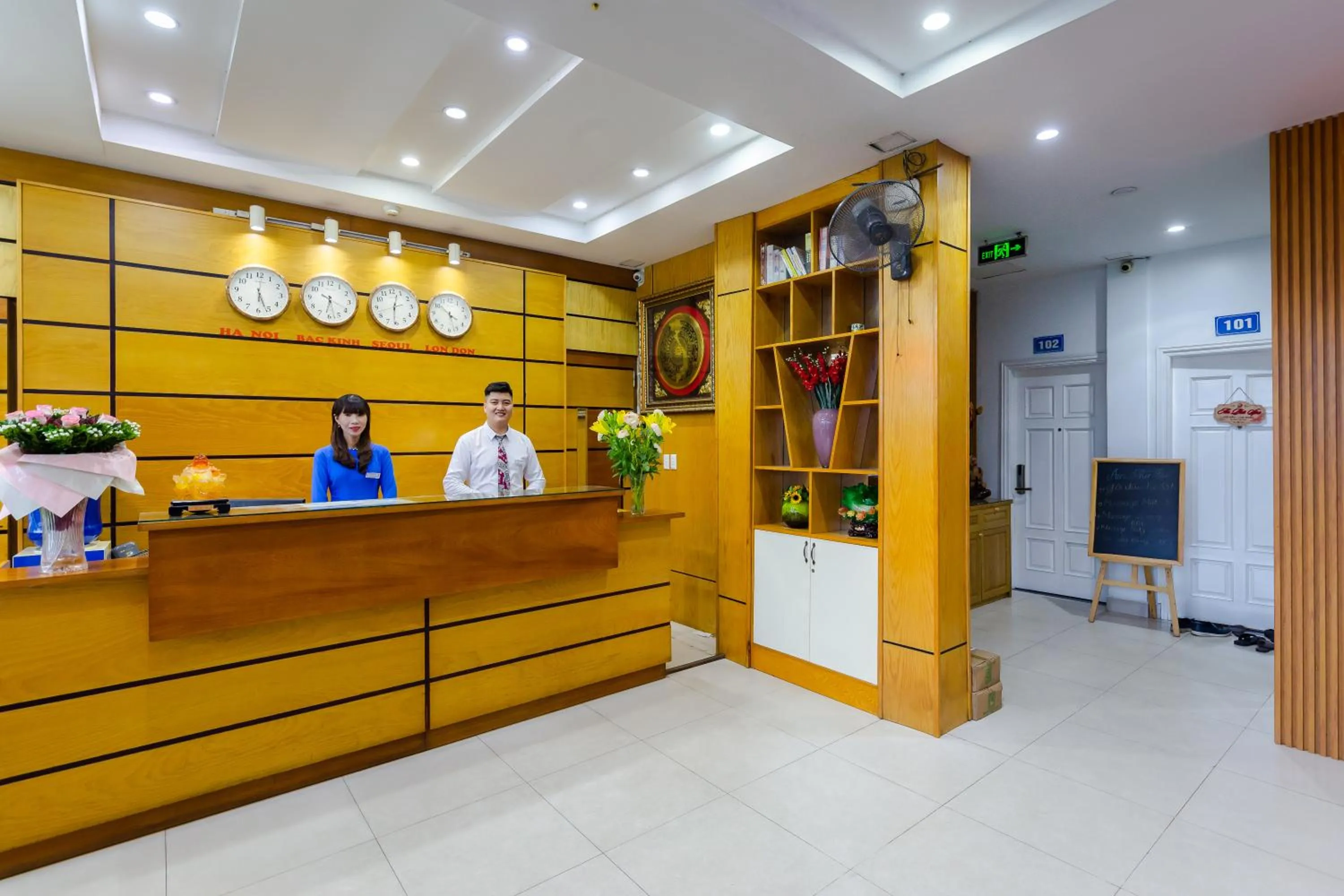 Lobby or reception in An Phú Hà Nội Hotel & Spa - Mỹ Đình