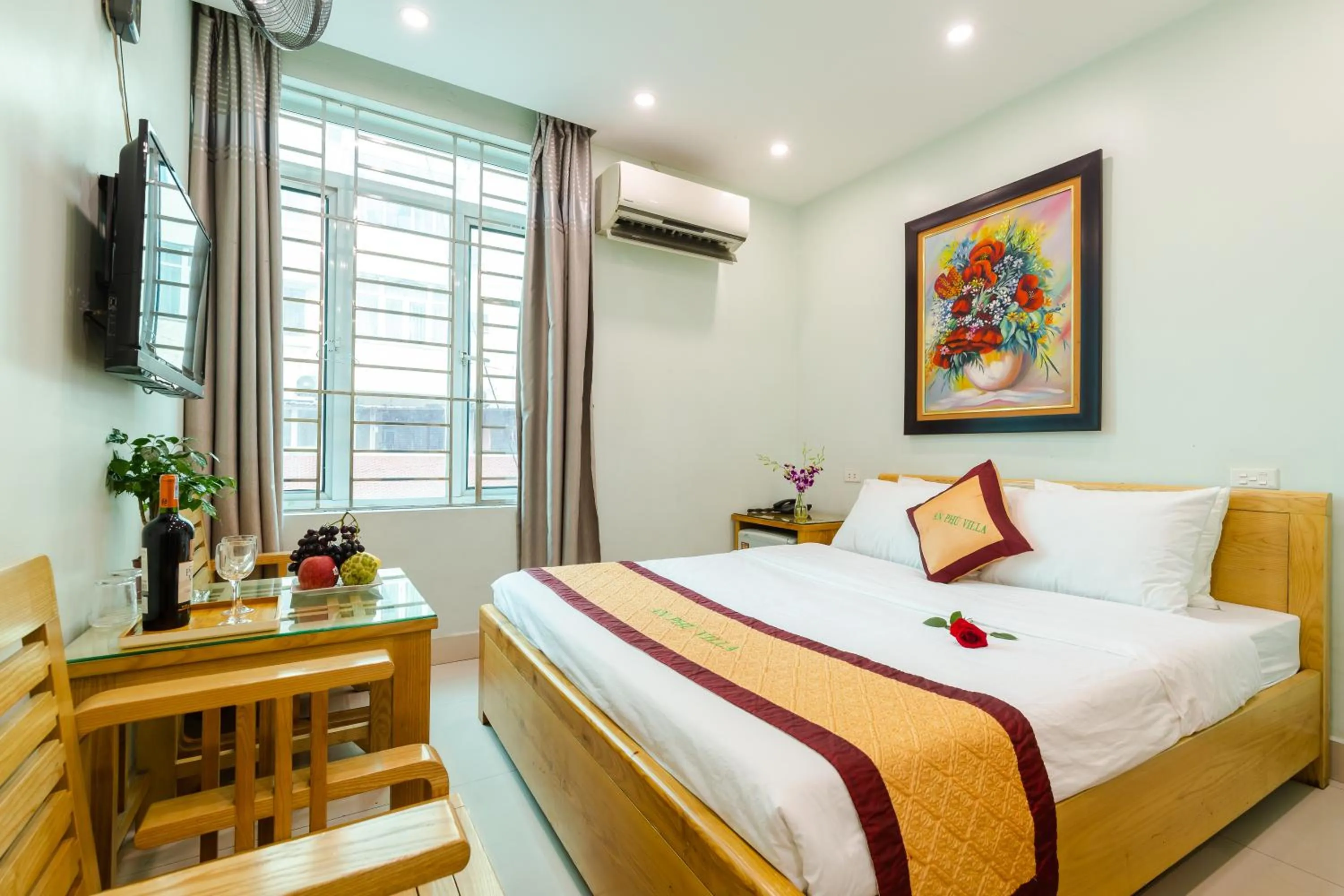 Photo of the whole room, Bed in An Phú Hà Nội Hotel & Spa - Mỹ Đình
