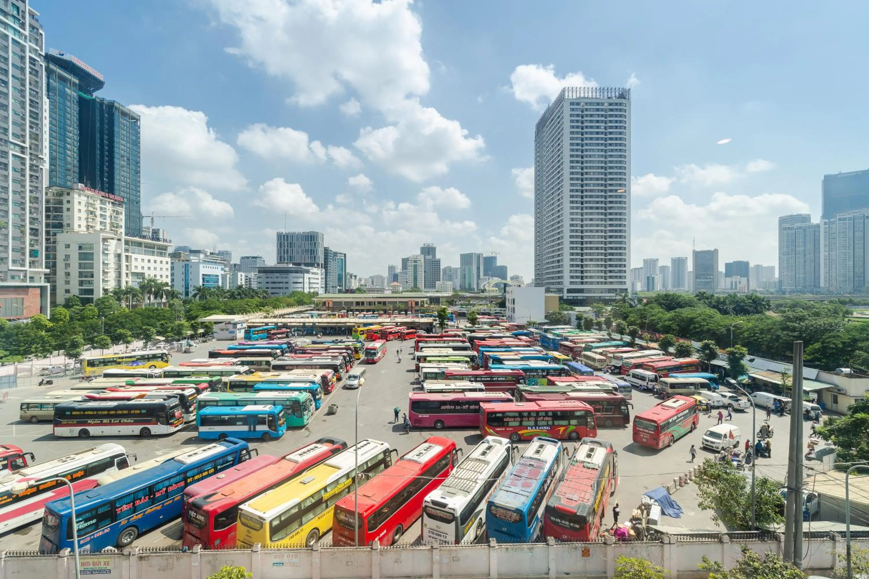 City view in An Phú Hà Nội Hotel & Spa - Mỹ Đình