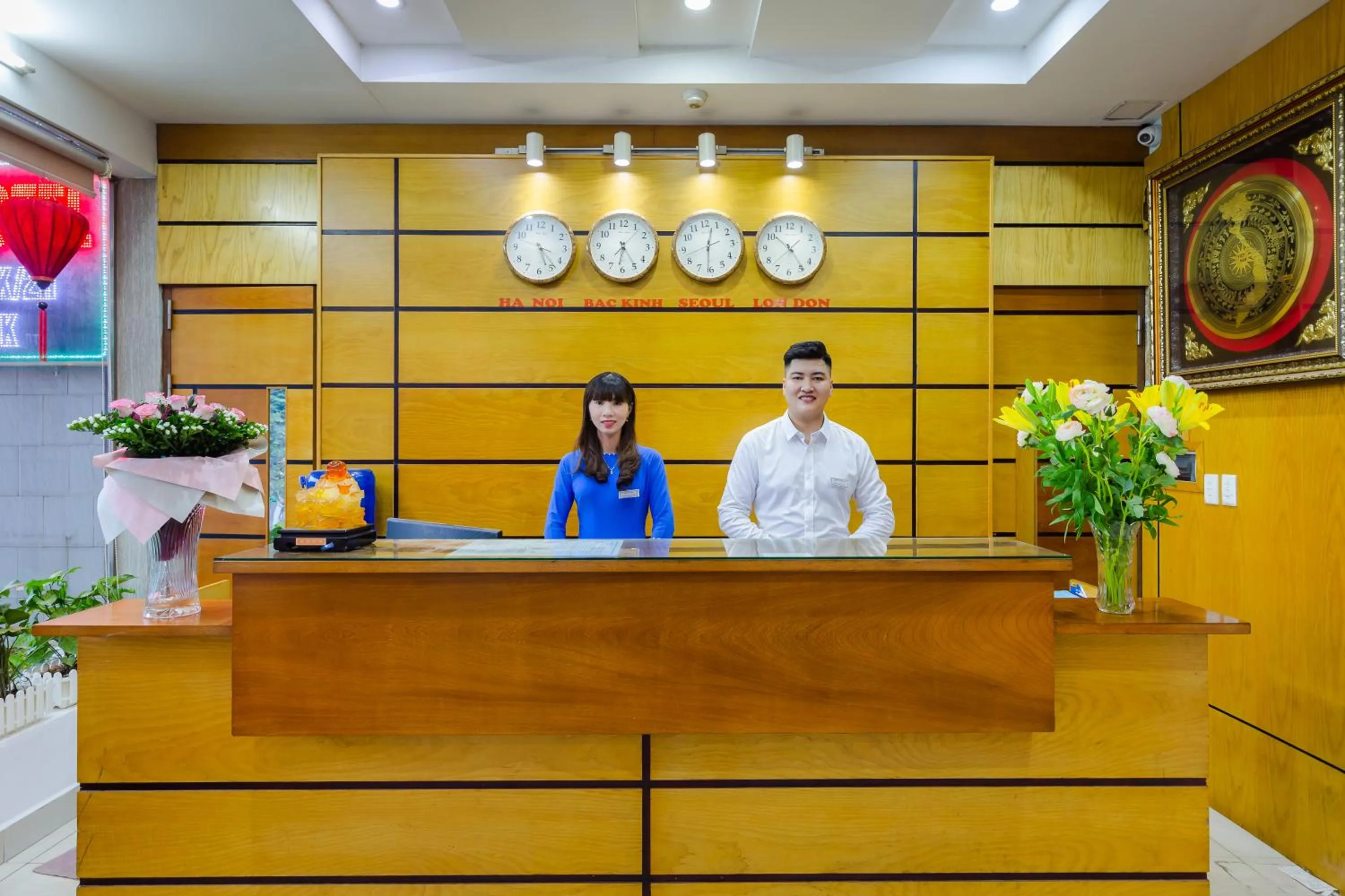 Lobby or reception in An Phú Hà Nội Hotel & Spa - Mỹ Đình