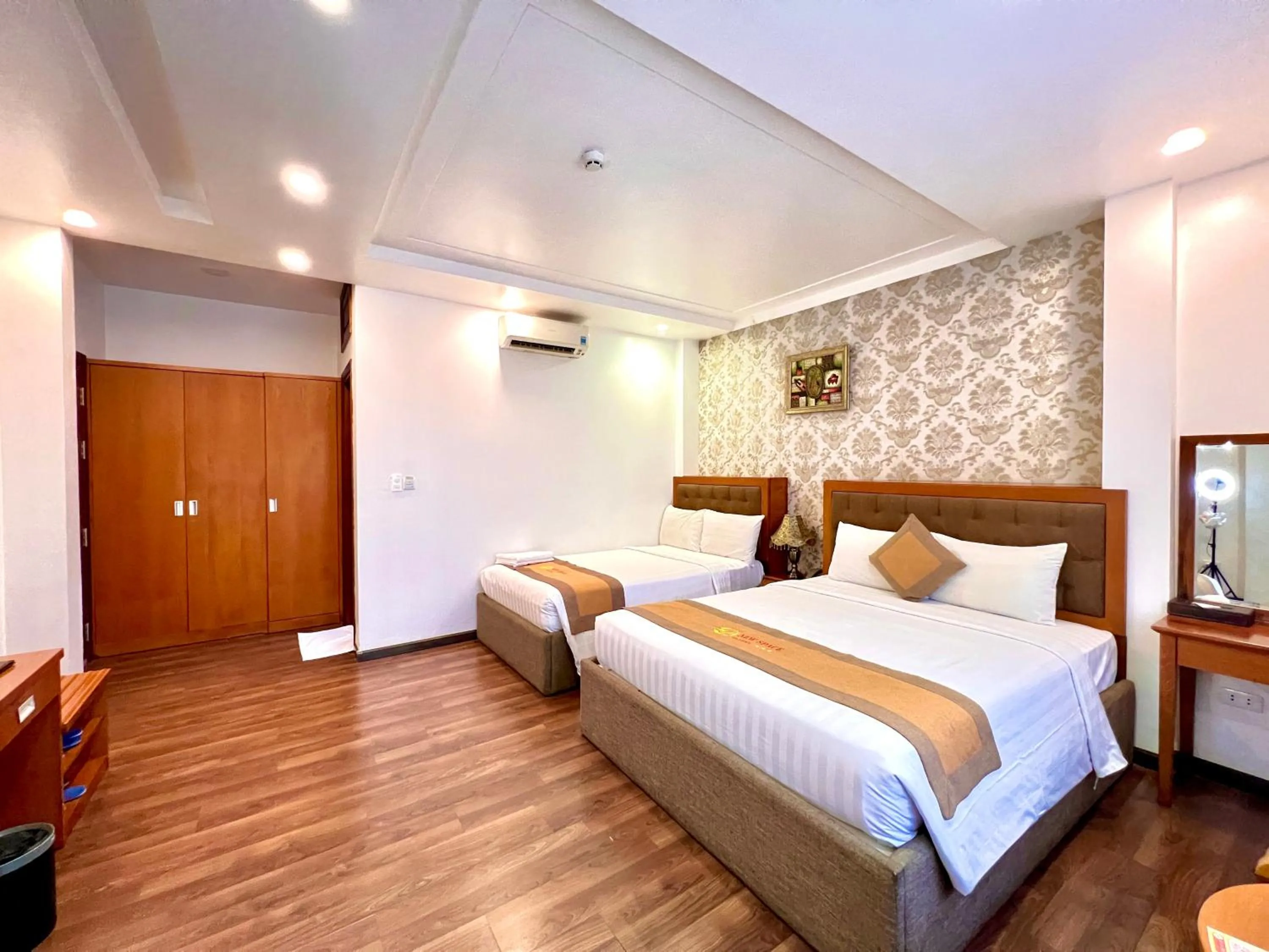 Bed in New Space Hotel Airport