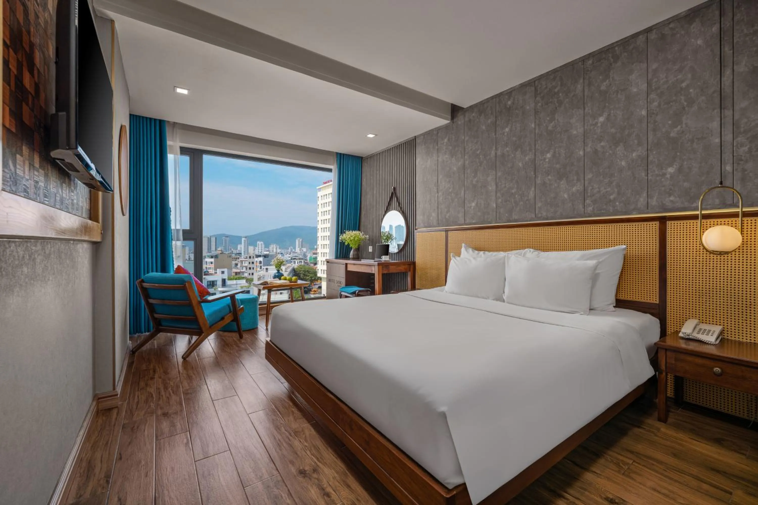 Bed in White Sand Boutique Hotel