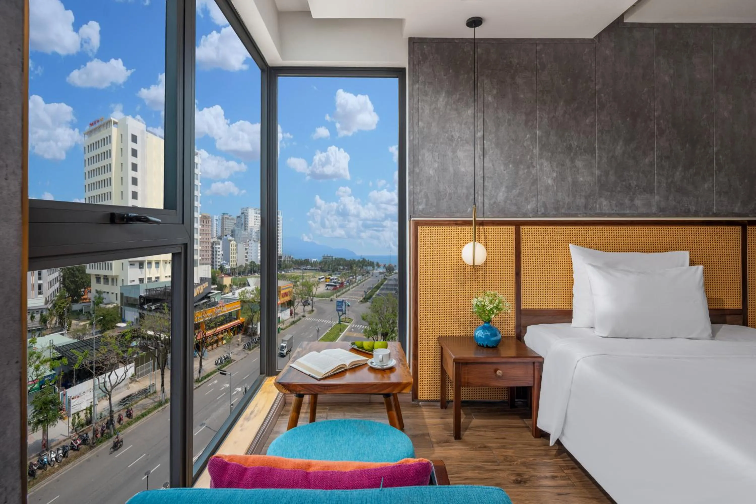 View (from property/room), Bed in White Sand Boutique Hotel