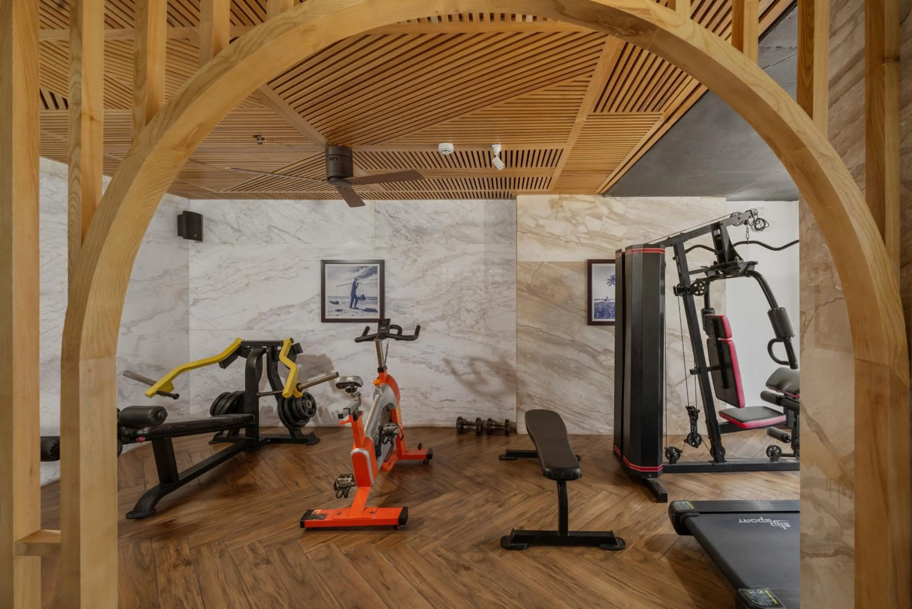 Fitness centre/facilities in White Sand Boutique Hotel