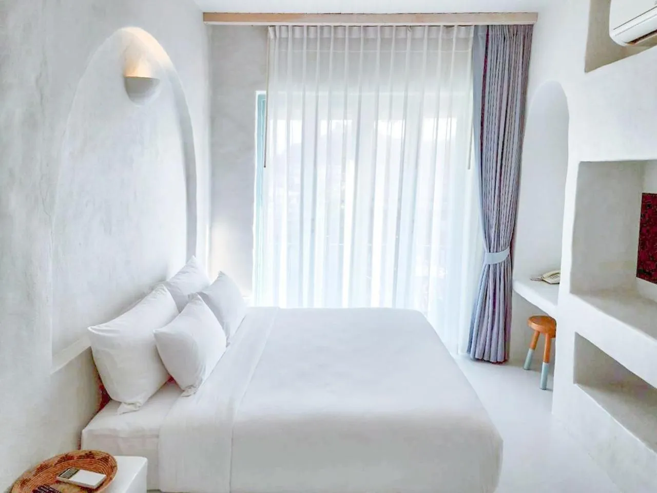 Bed in Resort de Paskani