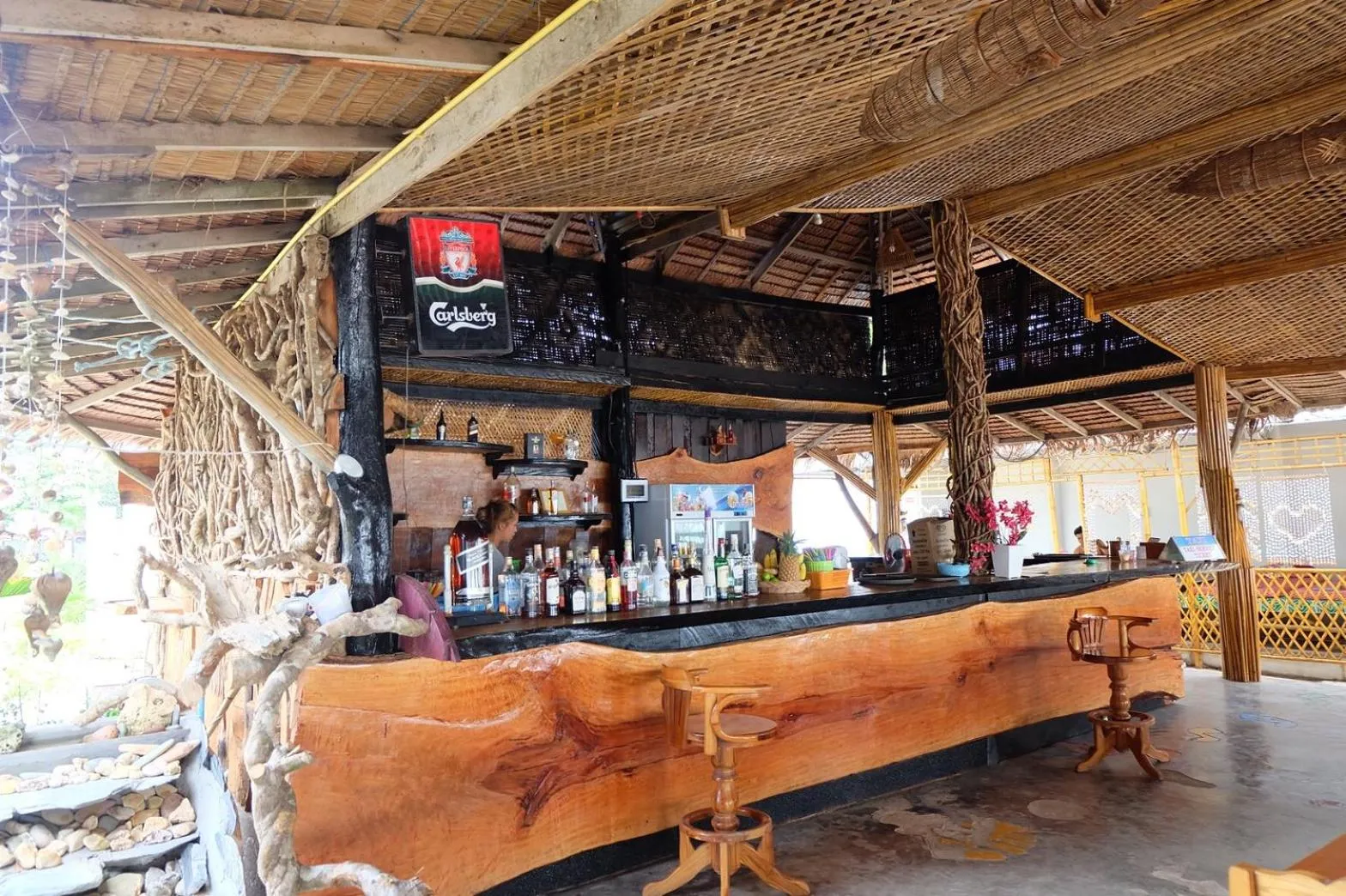 Lounge or bar in Klongdao Sunset Villa