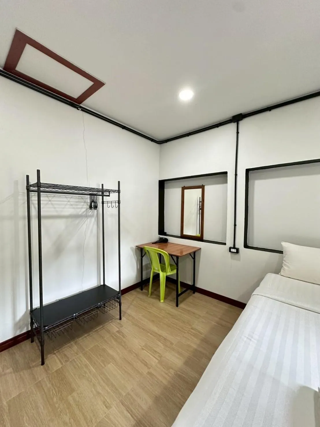 Bed in Klongdao Sunset Villa