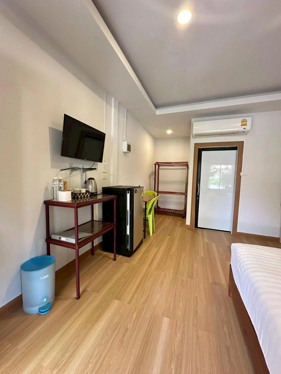 Bed in Klongdao Sunset Villa