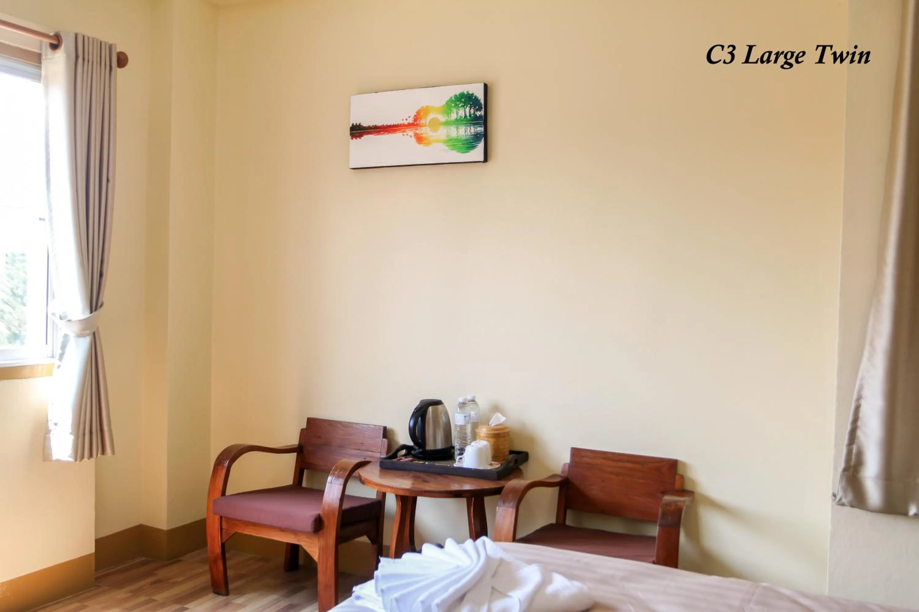 Seating area in Kavil Guesthouse