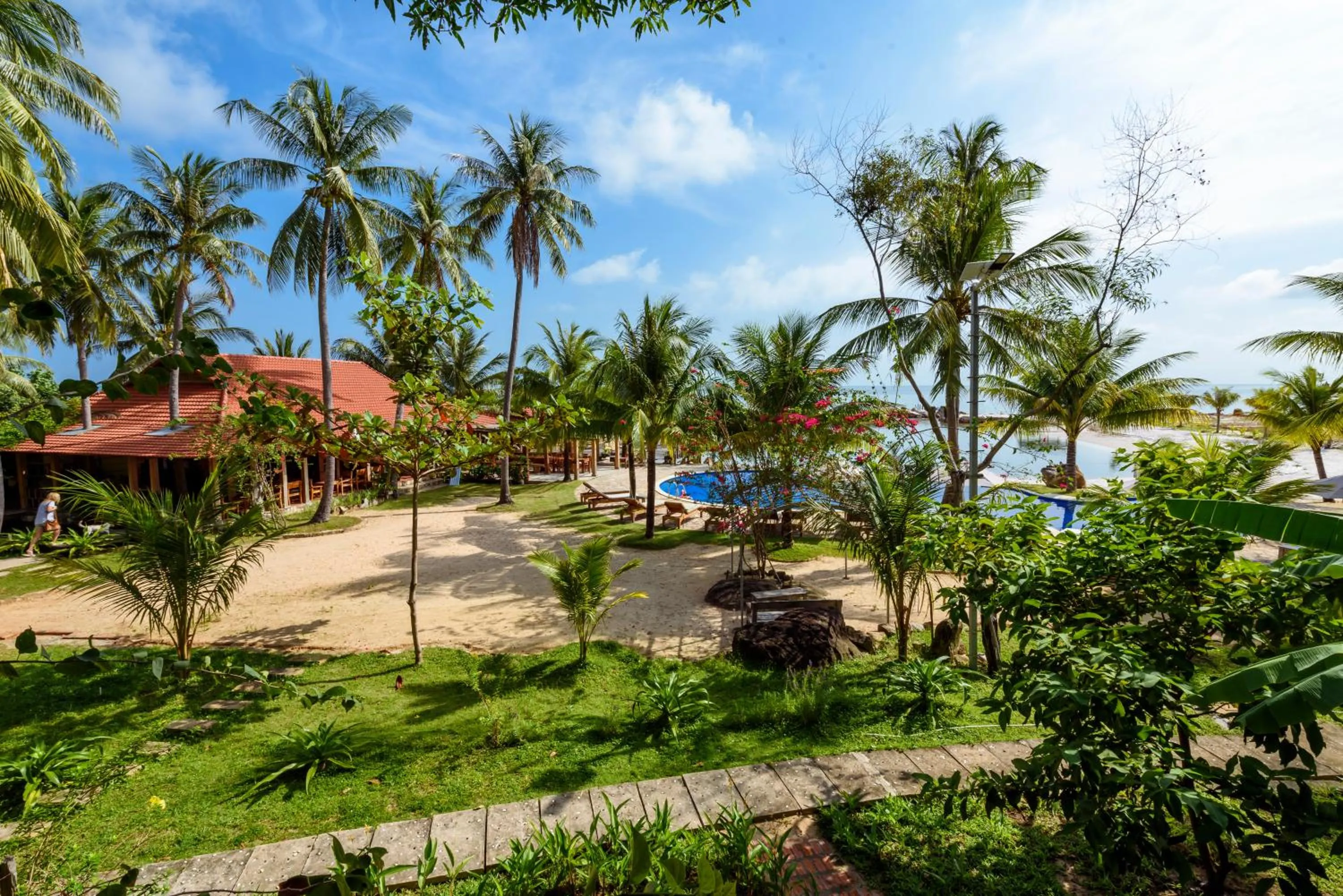 Bird's eye view in Mango Beach Resort