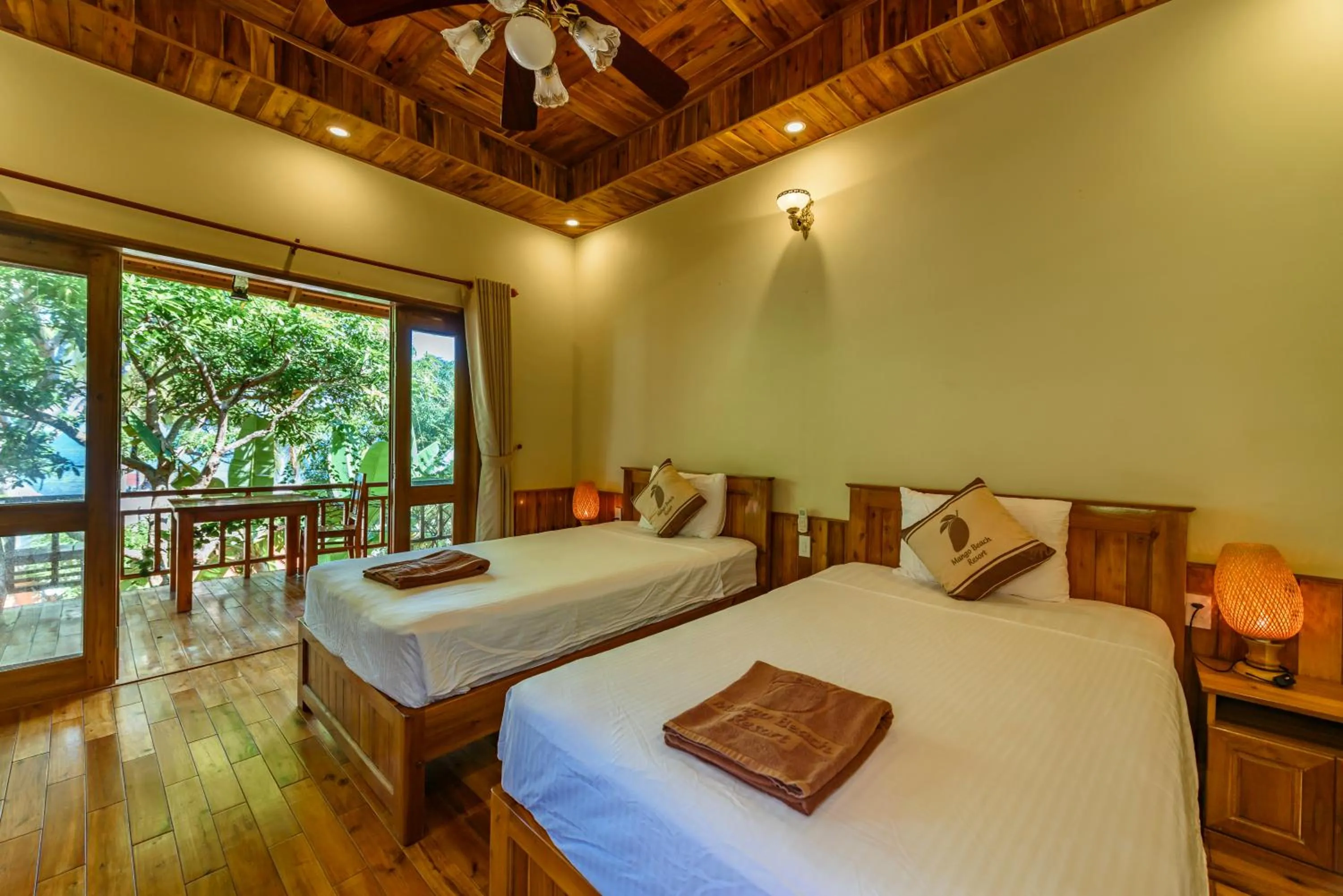 Bungalow 2 Bedroom Ocean View - Free all Mini-bar in Mango Beach Resort