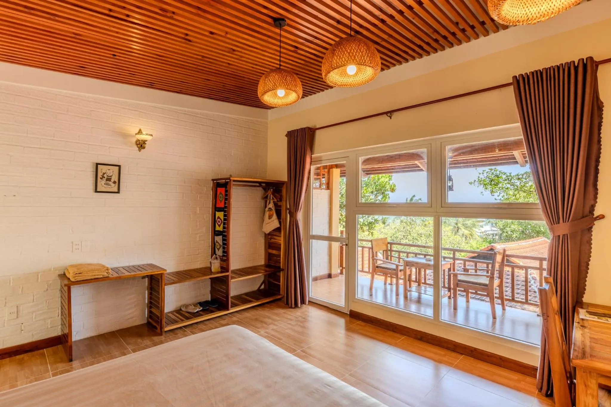 Bed in Mango Beach Resort