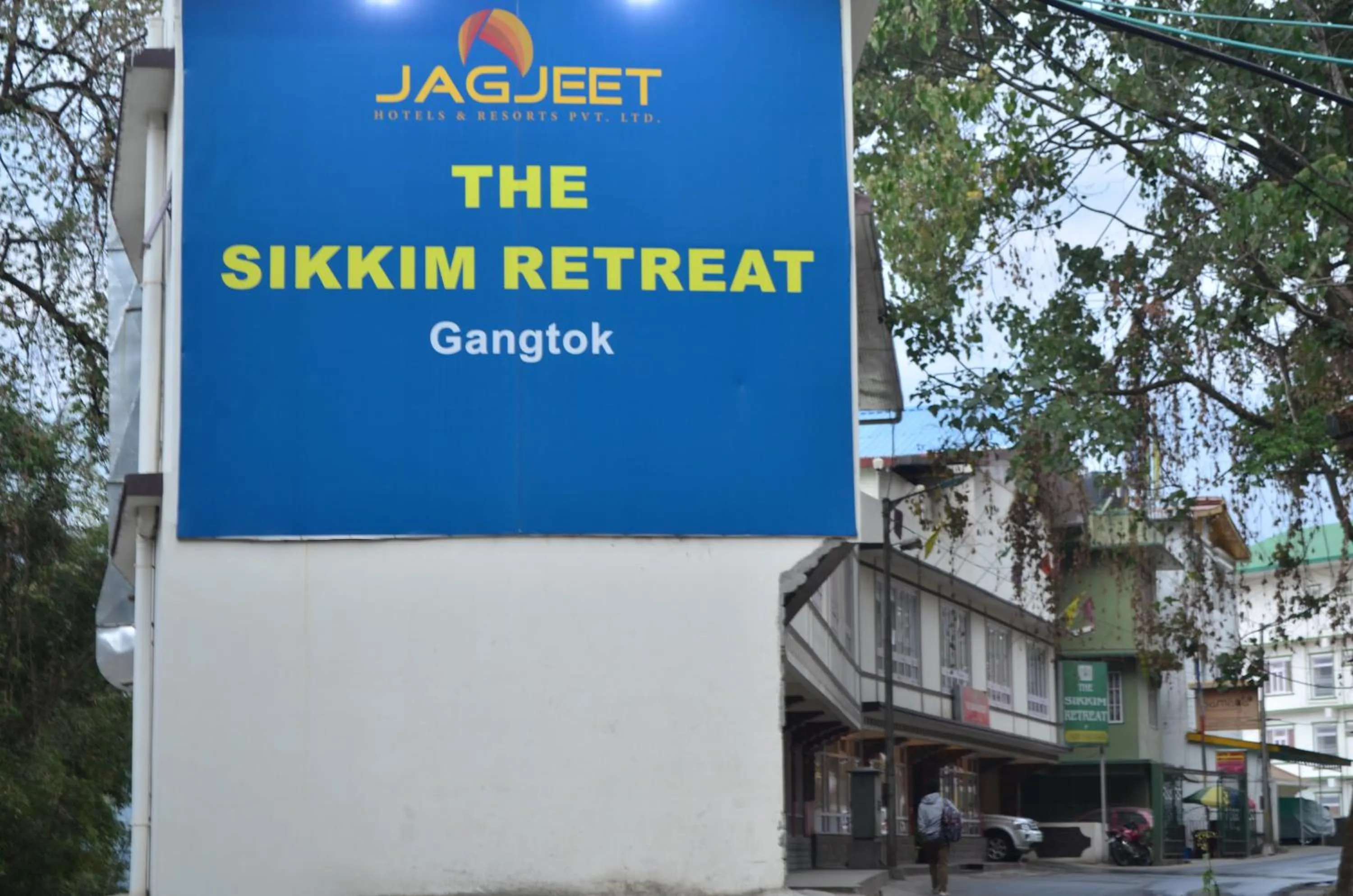 Property building in Jagjeet's Sikkim Retreat