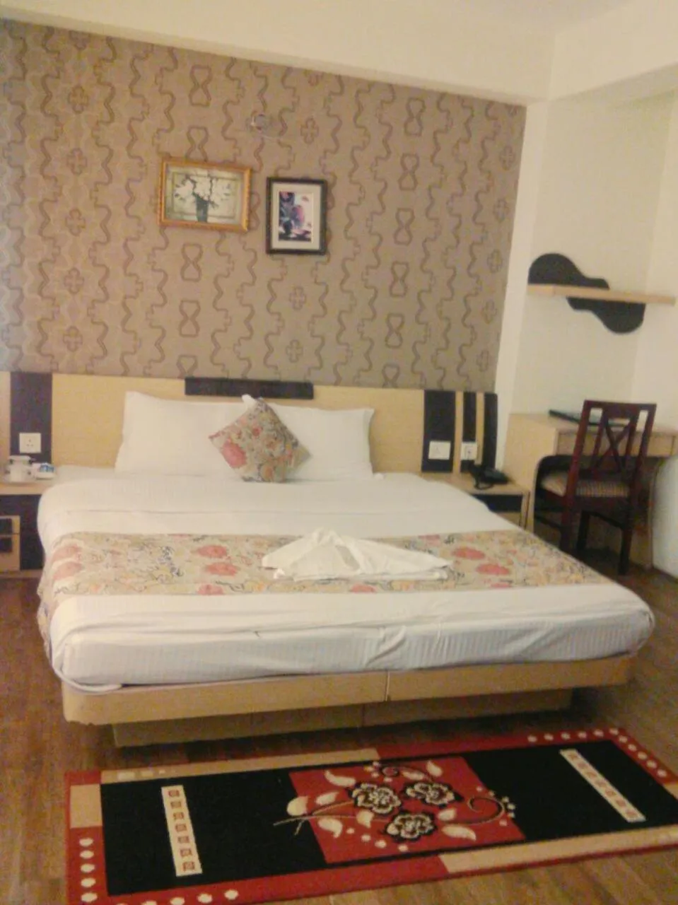 Photo of the whole room, Bed in Jagjeet's Sikkim Retreat