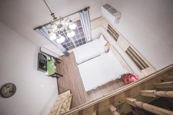 Bed in Red Windmill Pension