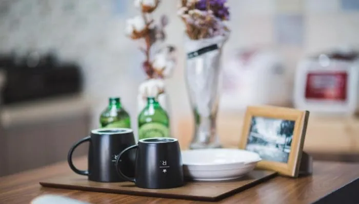 Dining area in Red Windmill Pension