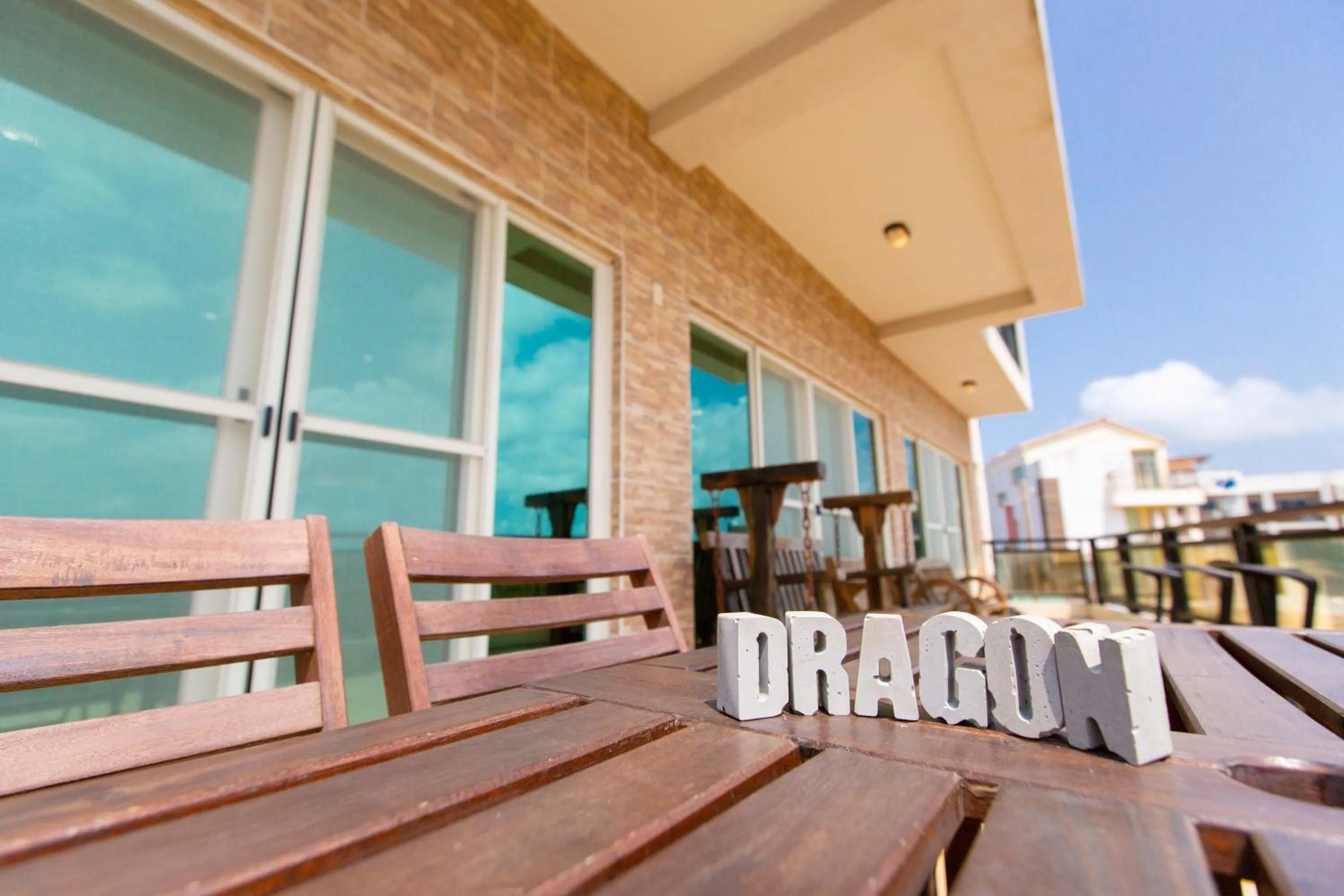 Patio in 龍家民宿 The Laid-back Dragon Lodge