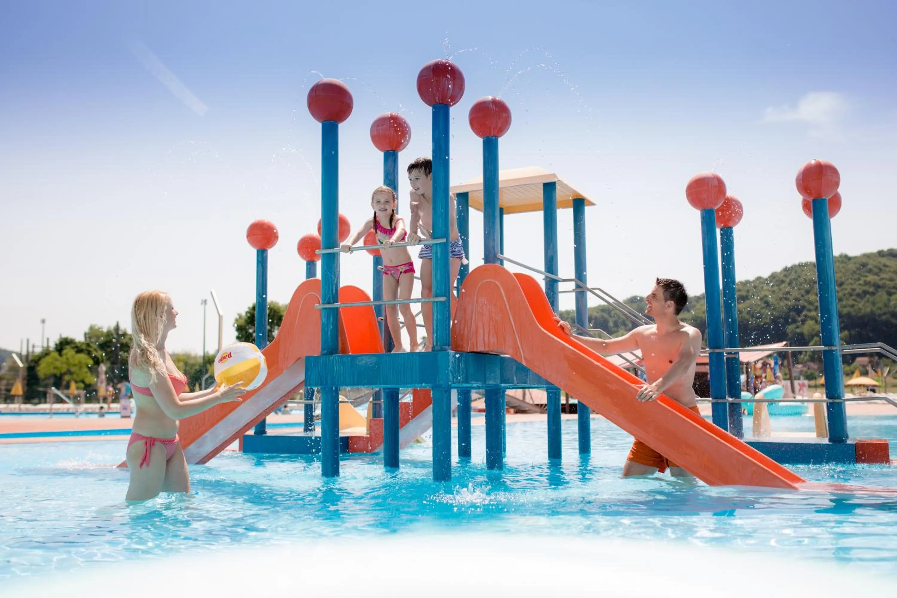Aqua park in Terme Tuhelj Hotel Well