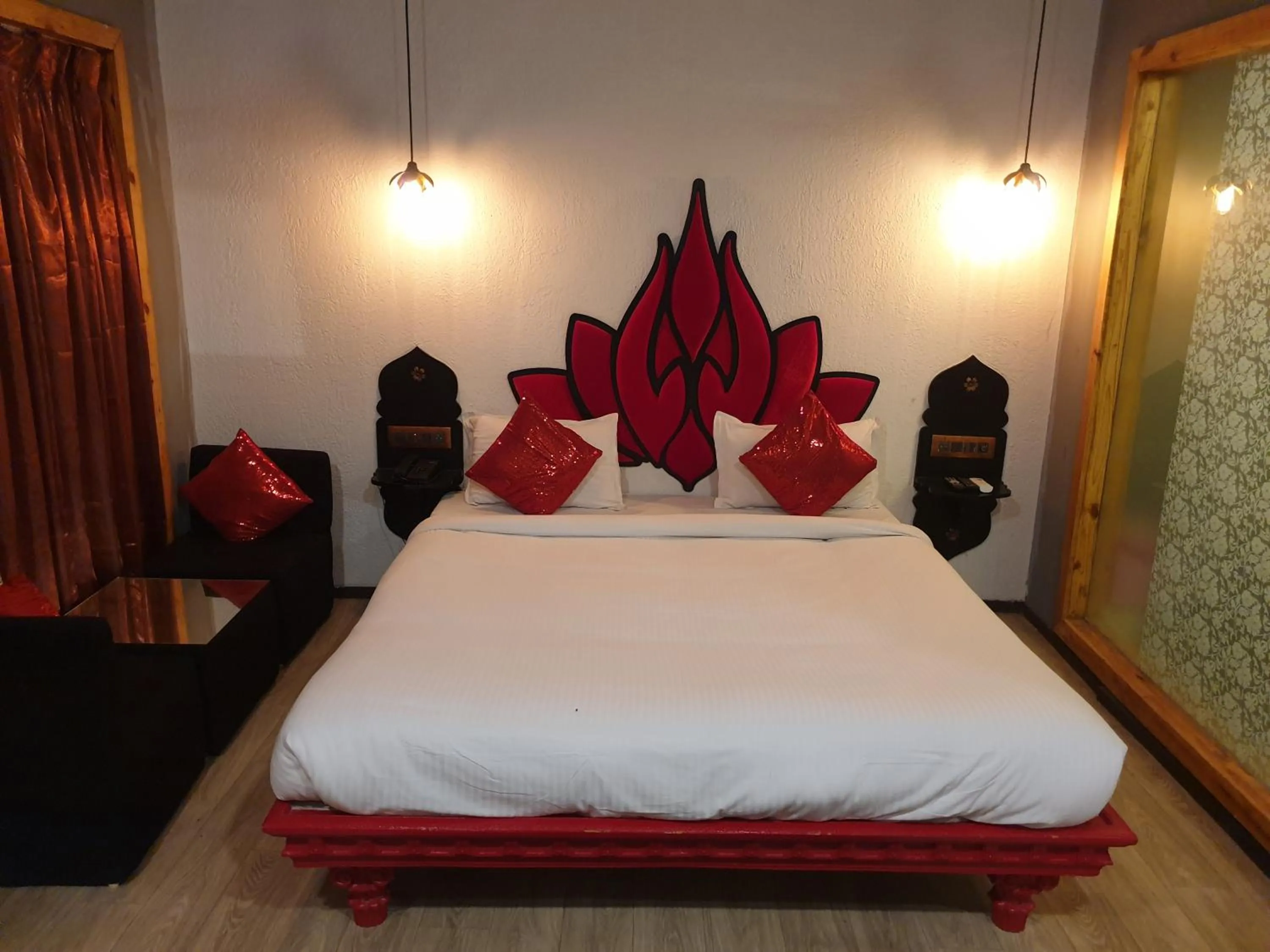 Bed in Hotel Mittal Paradise