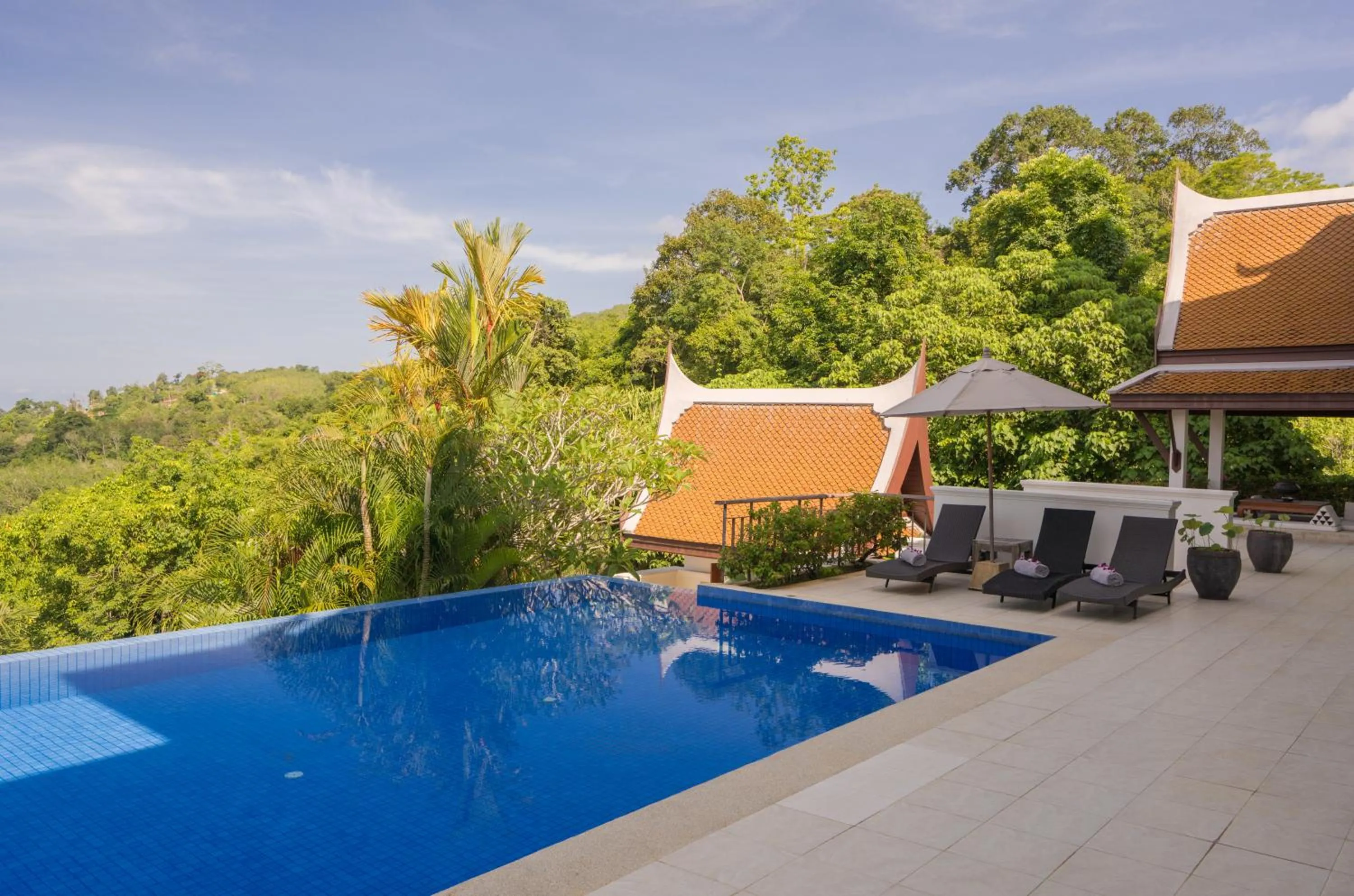 Pool view in Vichuda Hills by RESAVA